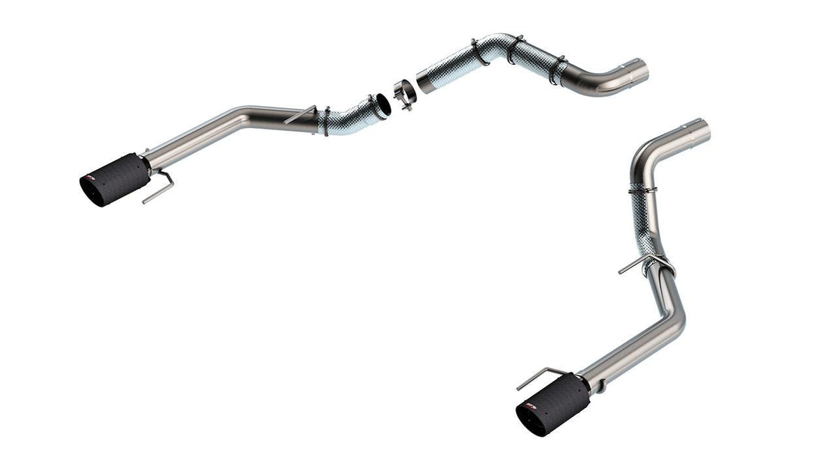 2021+ Ford F-150 Raptor / 2023+ Raptor R Tail Pipe Kit - Carbon Fiber - Apollo Off-Road