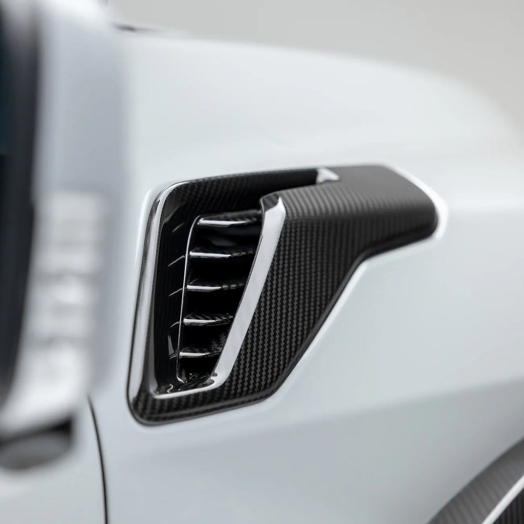 2021+ Ford F-150 Raptor & Raptor R Carbon Fiber Fender Side Vents - Apollo Off-Road