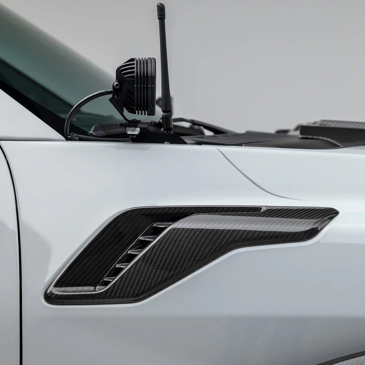 2021+ Ford F-150 Raptor & Raptor R Carbon Fiber Fender Side Vents - Apollo Off-Road