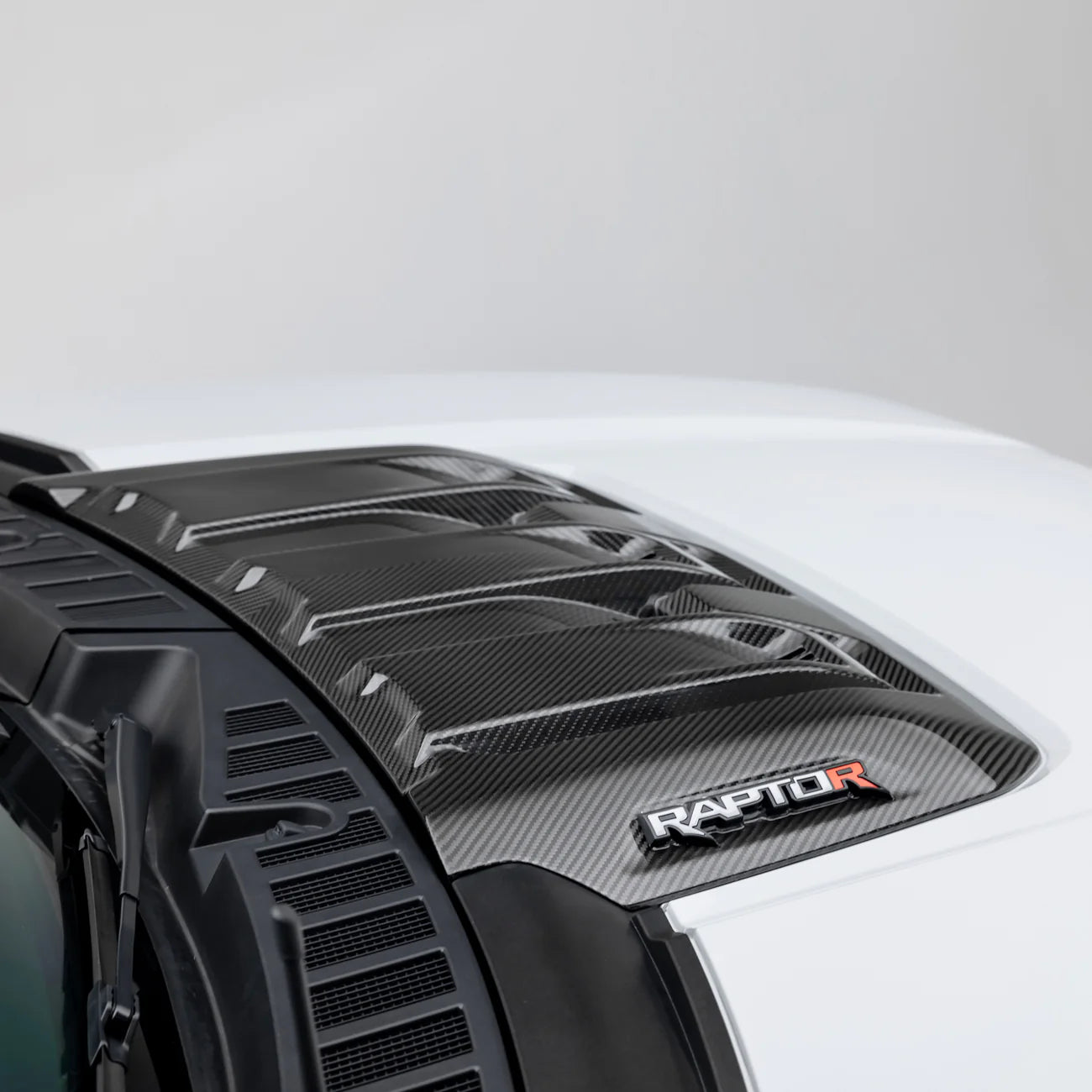 2021+ Ford F-150 Raptor & Raptor R Carbon Fiber Hood Scoop - Apollo Off-Road