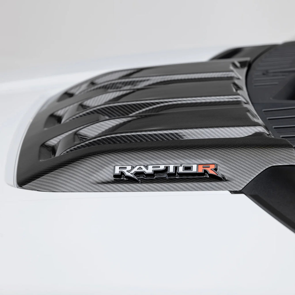 2021+ Ford F-150 Raptor & Raptor R Carbon Fiber Hood Scoop - Apollo Off-Road