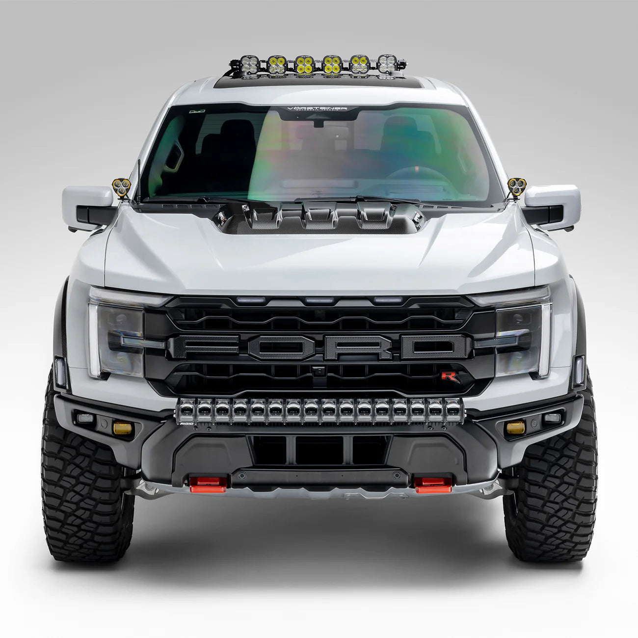 2021+ Ford F-150 Raptor & Raptor R Carbon Fiber Hood Scoop - Apollo Off-Road