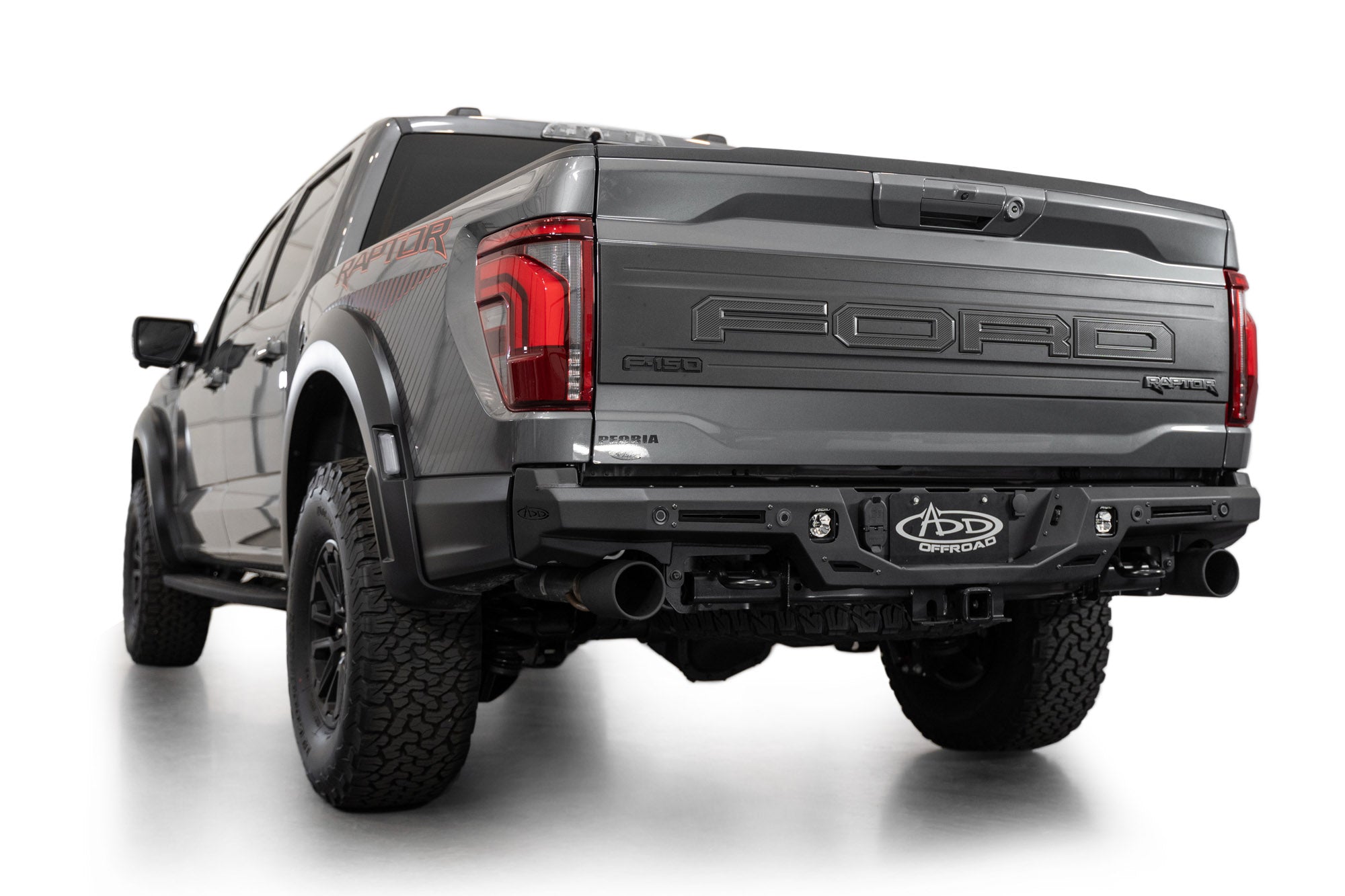 2021+ Ford F-150 Raptor Rock Fighter Rear Bumper - Apollo Off-Road