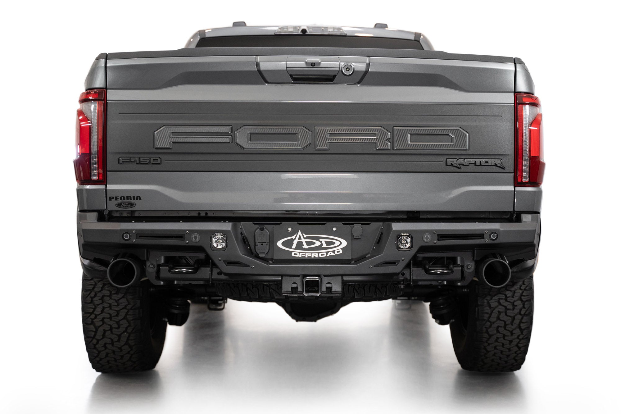2021+ Ford F-150 Raptor Rock Fighter Rear Bumper - Apollo Off-Road