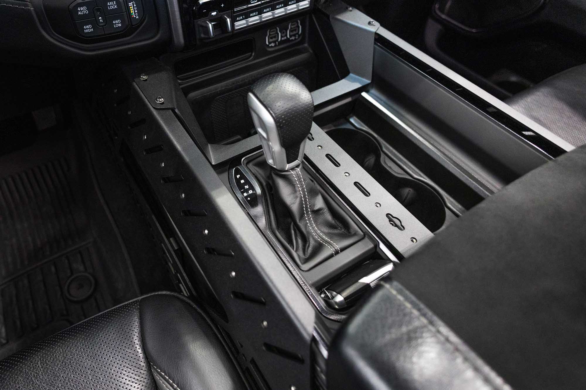 2021+ Ram 1500 TRX Center Console Molle Panels and Digital Device Bridge - Apollo Off-Road