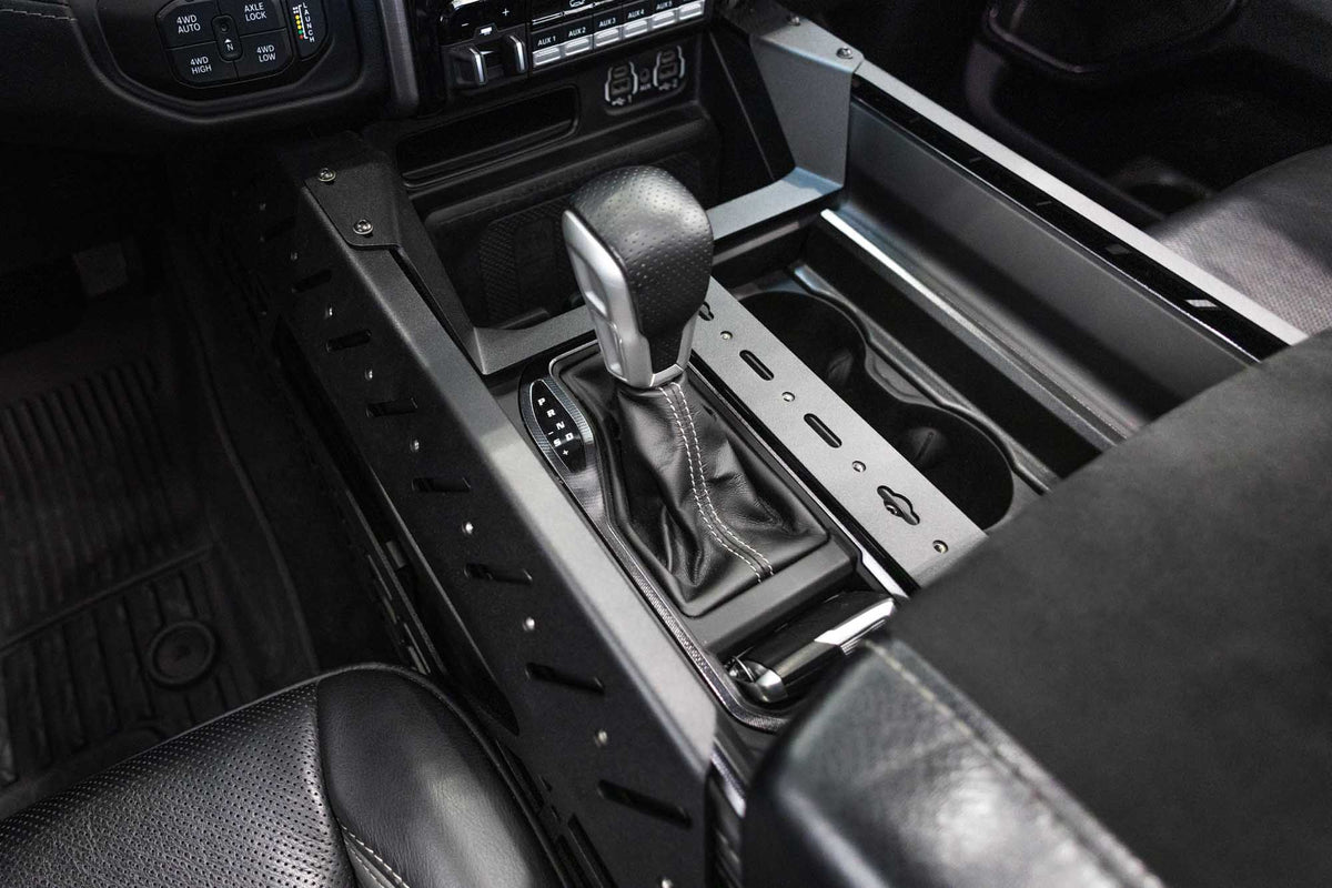 2021+ Ram 1500 TRX Center Console Molle Panels and Digital Device Bridge - Apollo Off-Road