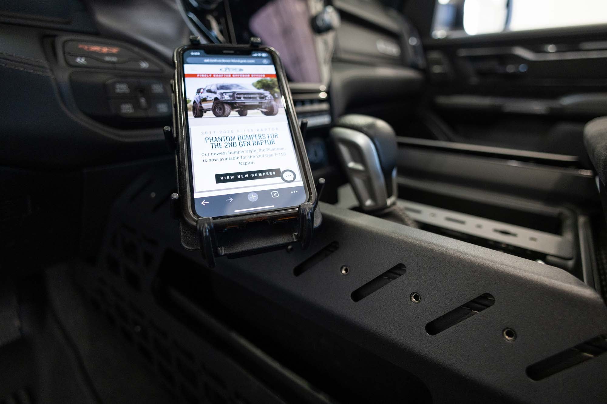 2021+ Ram 1500 TRX Center Console Molle Panels and Digital Device Bridge - Apollo Off-Road