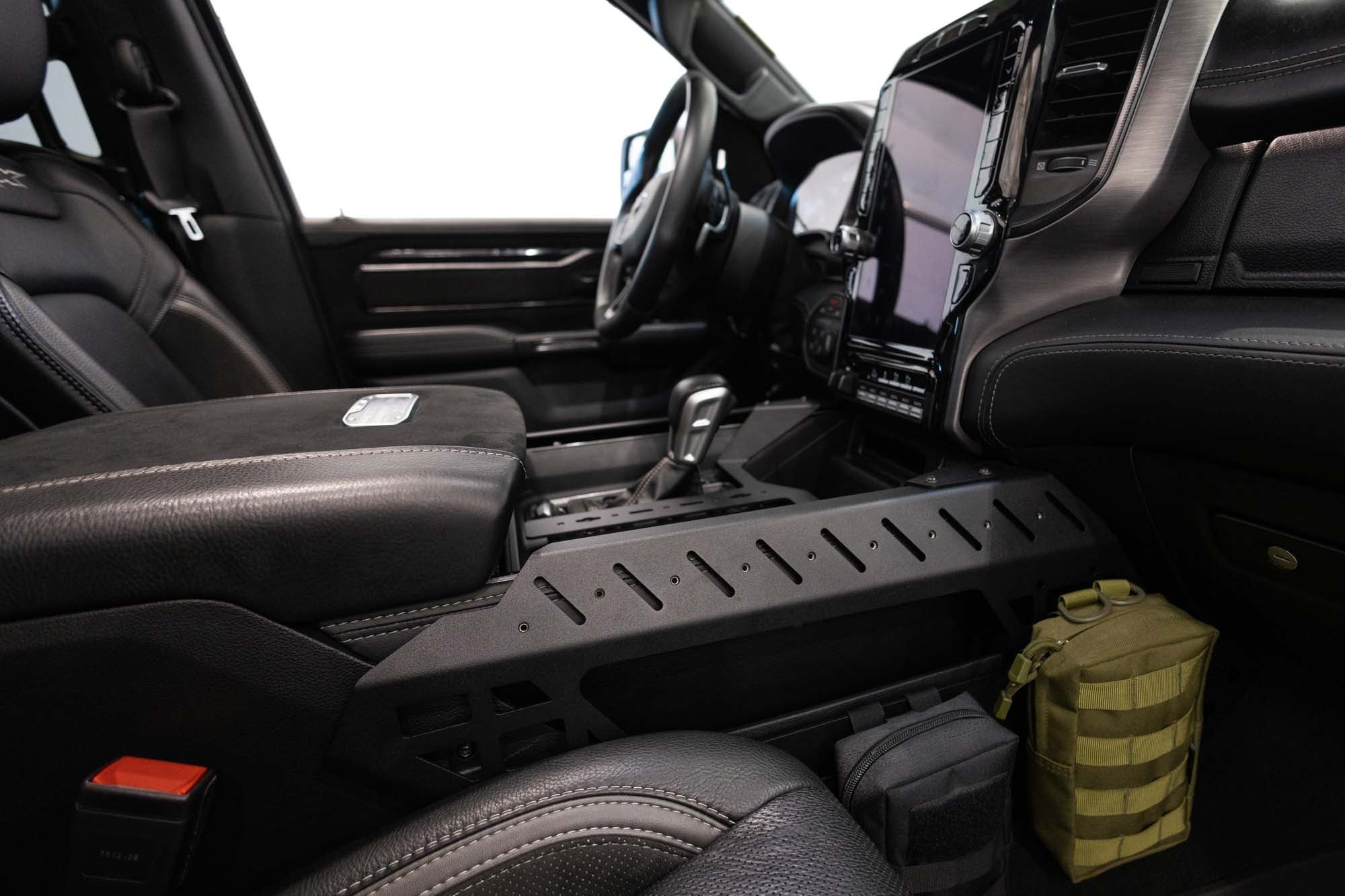 2021+ Ram 1500 TRX Center Console Molle Panels and Digital Device Bridge - Apollo Off-Road