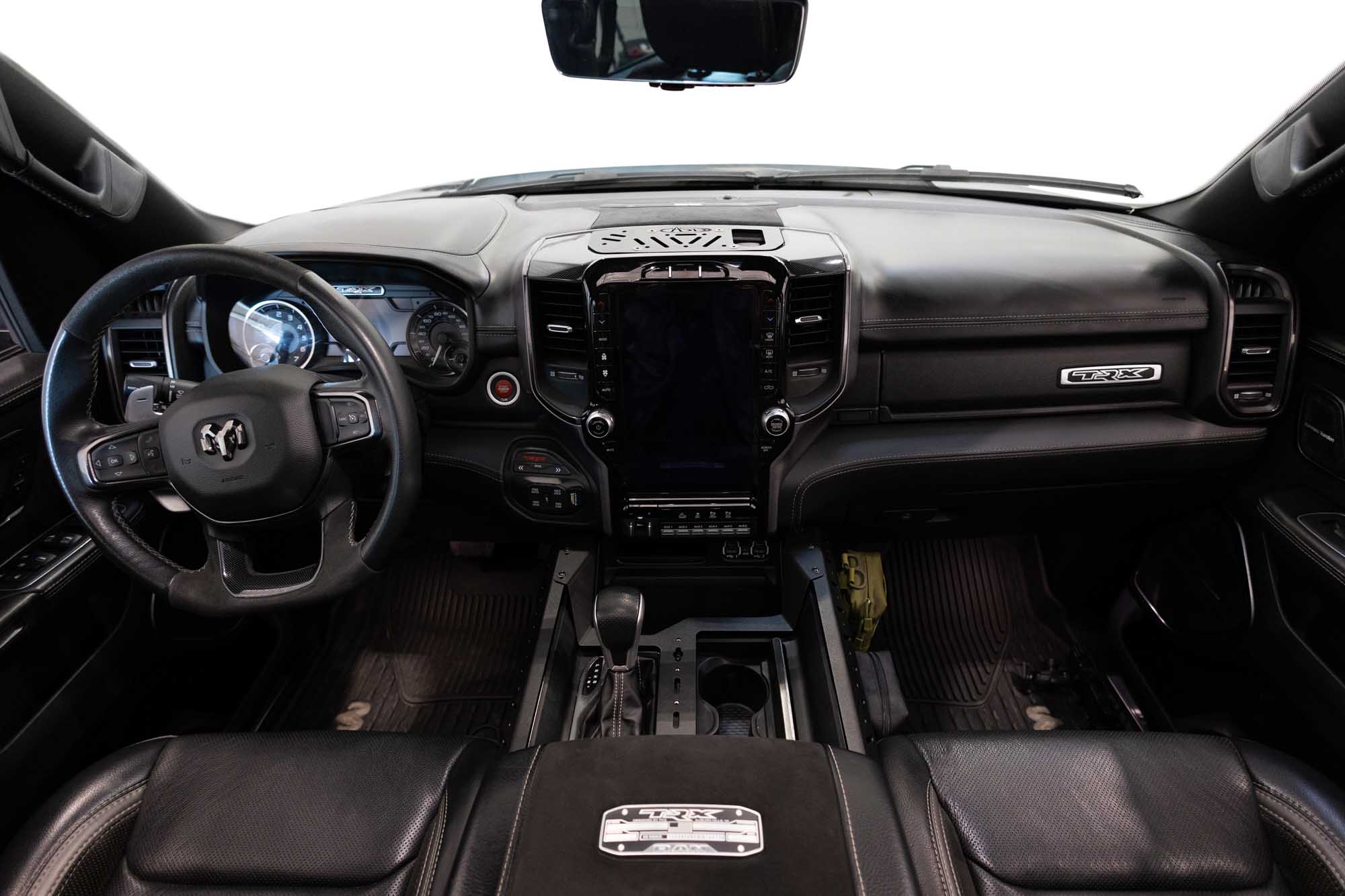 2021+ Ram 1500 TRX Center Console Molle Panels and Digital Device Bridge - Apollo Off-Road