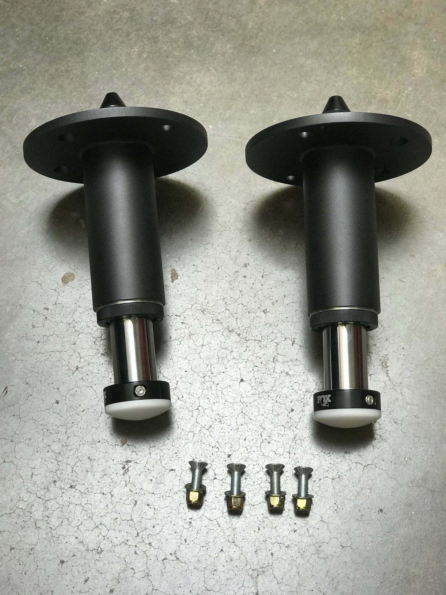 2021+ Ram TRX Hydraulic Bump Stop Kit for Rear Suspension MIG Welded - Hammer Black - Apollo Off-Road