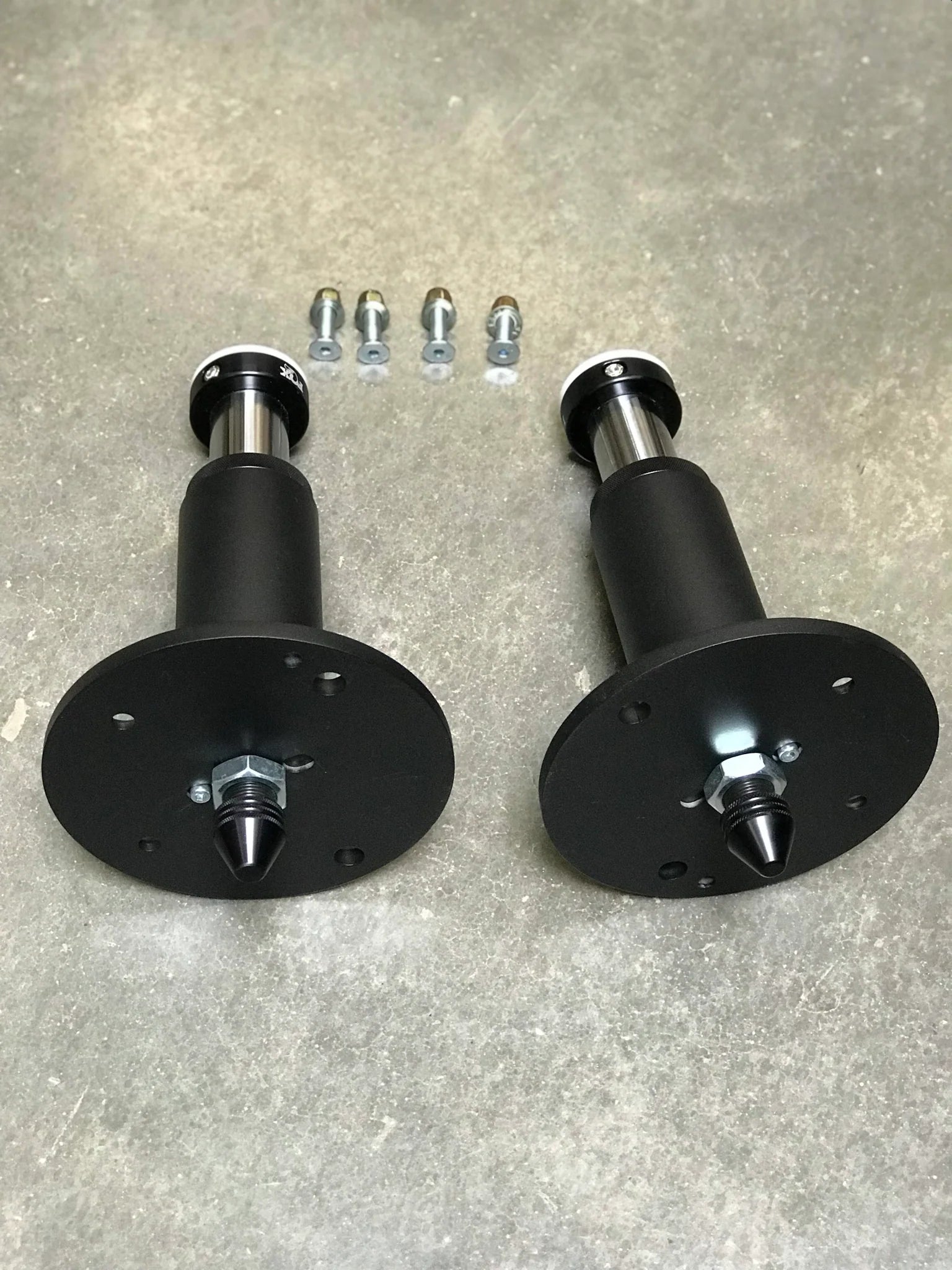 2021+ Ram TRX Hydraulic Bump Stop Kit for Rear Suspension MIG Welded - Hammer Black - Apollo Off-Road