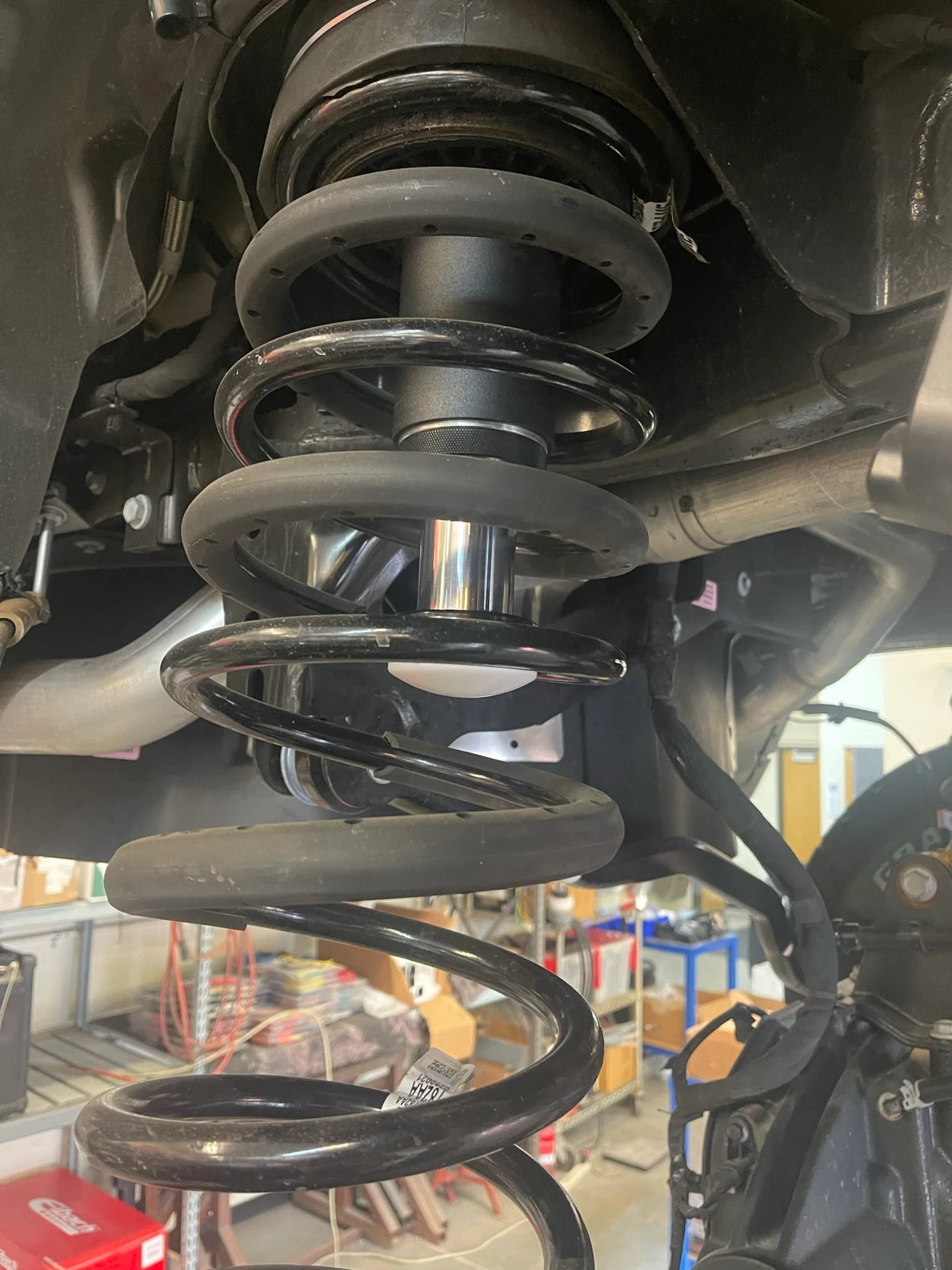 2021+ Ram TRX Hydraulic Bump Stop Kit for Rear Suspension MIG Welded - Hammer Black - Apollo Off-Road