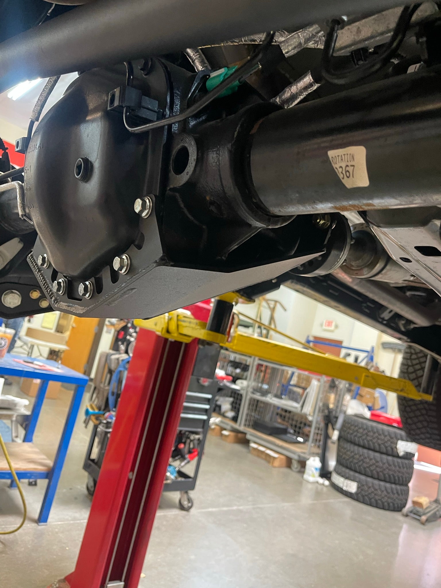 Foutz Motorsports Rear Differential Skid Plate 2021-2026 Ford Bronco