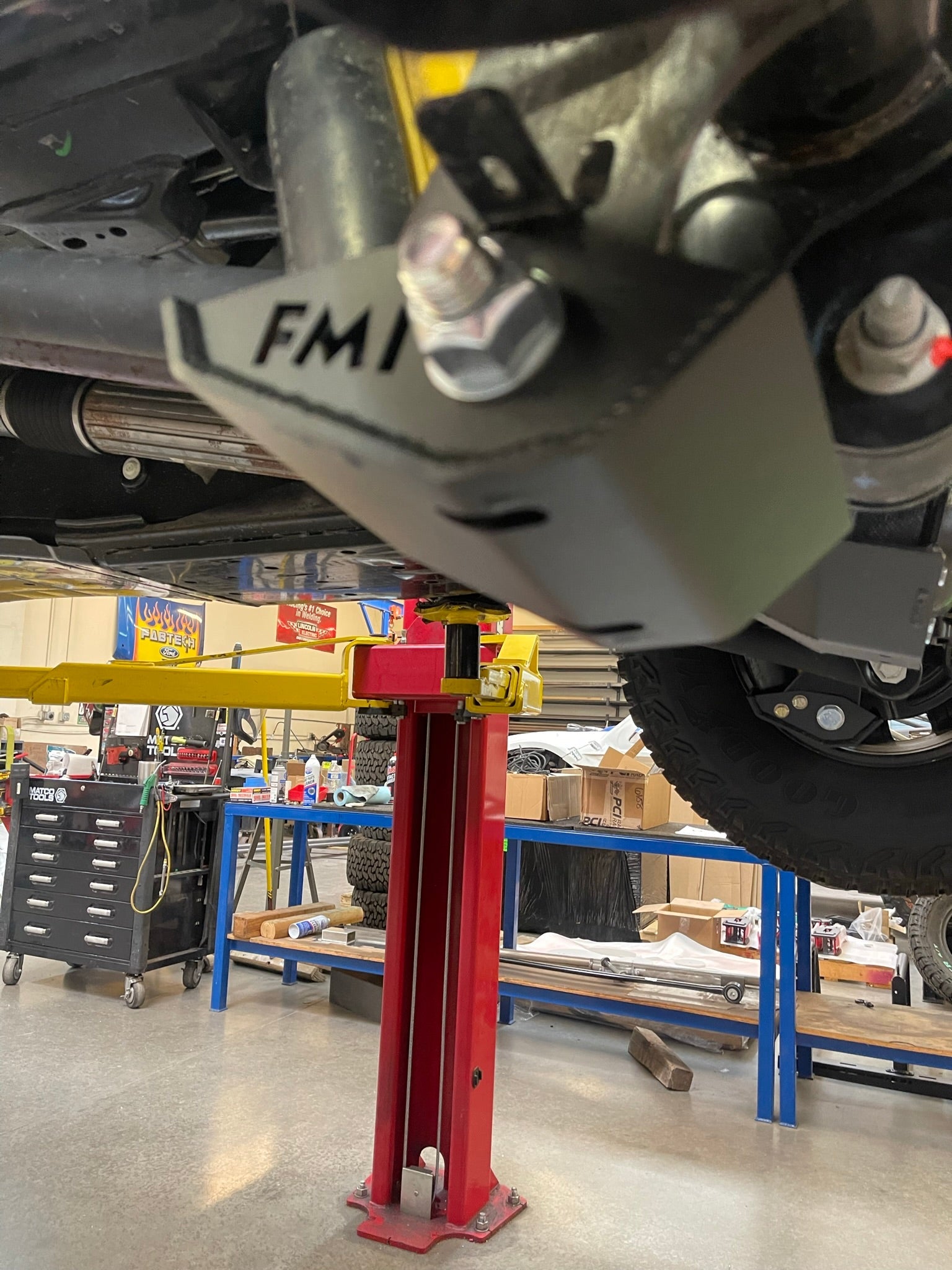 Foutz Motorsports Rear shock skid kit for Squatch Base Shock 2021-2026 Ford Bronco