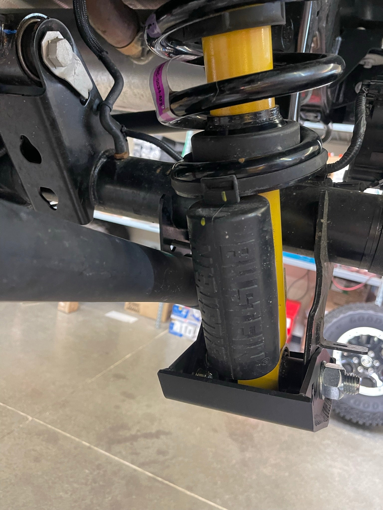 Foutz Motorsports Rear shock skid kit for Squatch Base Shock 2021-2026 Ford Bronco