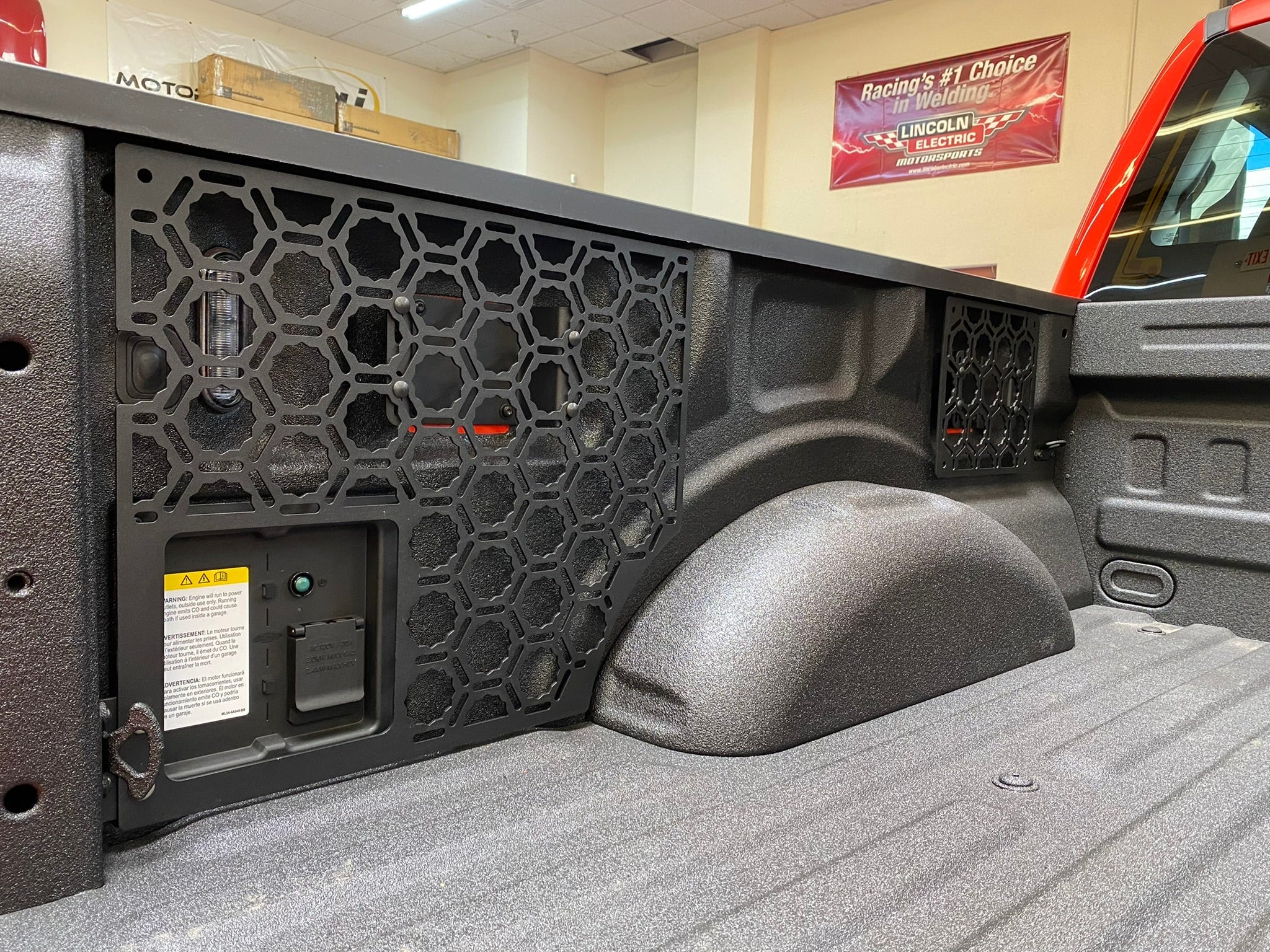 Foutz Motorsports Bedside Organizer Panel kit 2021-2023 Ford F-150 2021-2023 Ford F-150 Raptor 2023 Ford F-150 Raptor R
