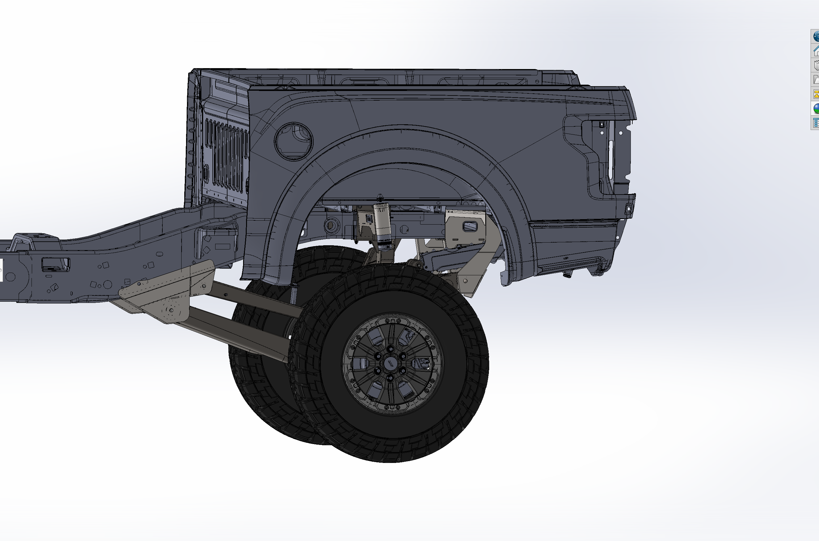 Foutz Motorsports Long Travel 5-Link Rear Suspension Conversion Kit Raptors with 19 inches of travel 2017-2020 Ford F-150 Raptor
