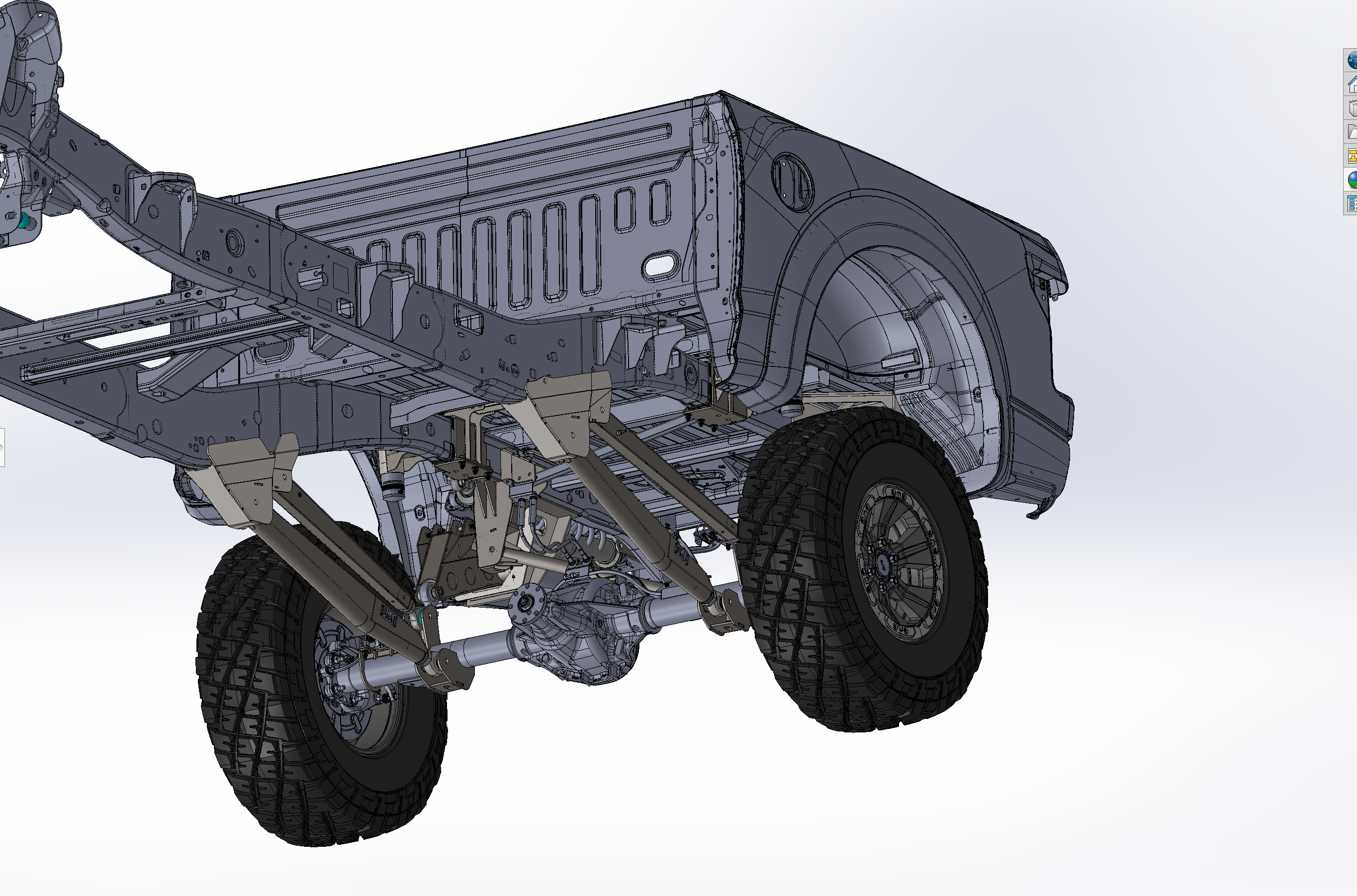 Foutz Motorsports Long Travel 5-Link Rear Suspension Conversion Kit Raptors with 19 inches of travel 2017-2020 Ford F-150 Raptor