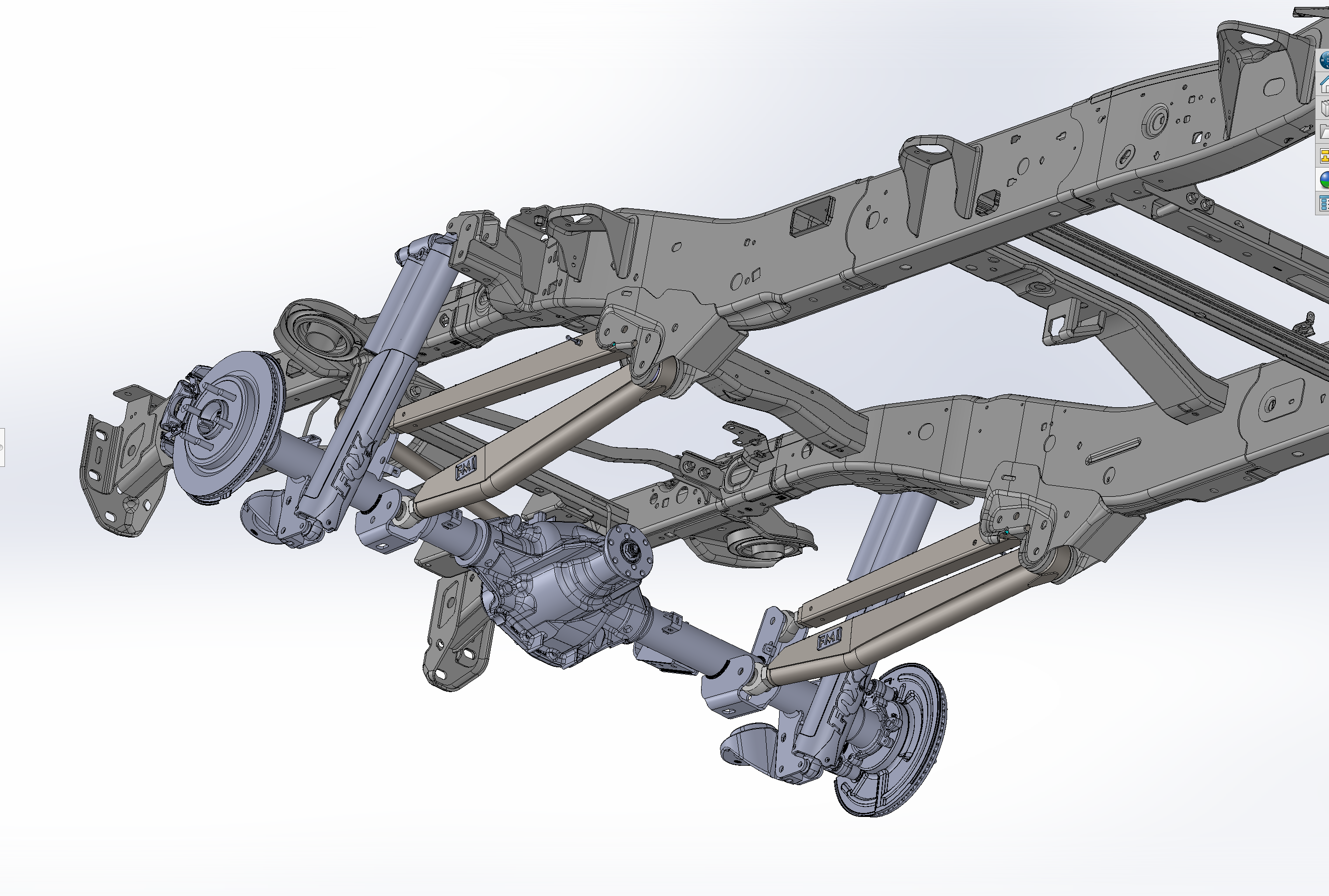 Foutz Motorsports Adjustable Rear Suspension Kit Raptors 2021-2026 Ford F-150 Raptor 2023-2026 Ford F-150 Raptor R