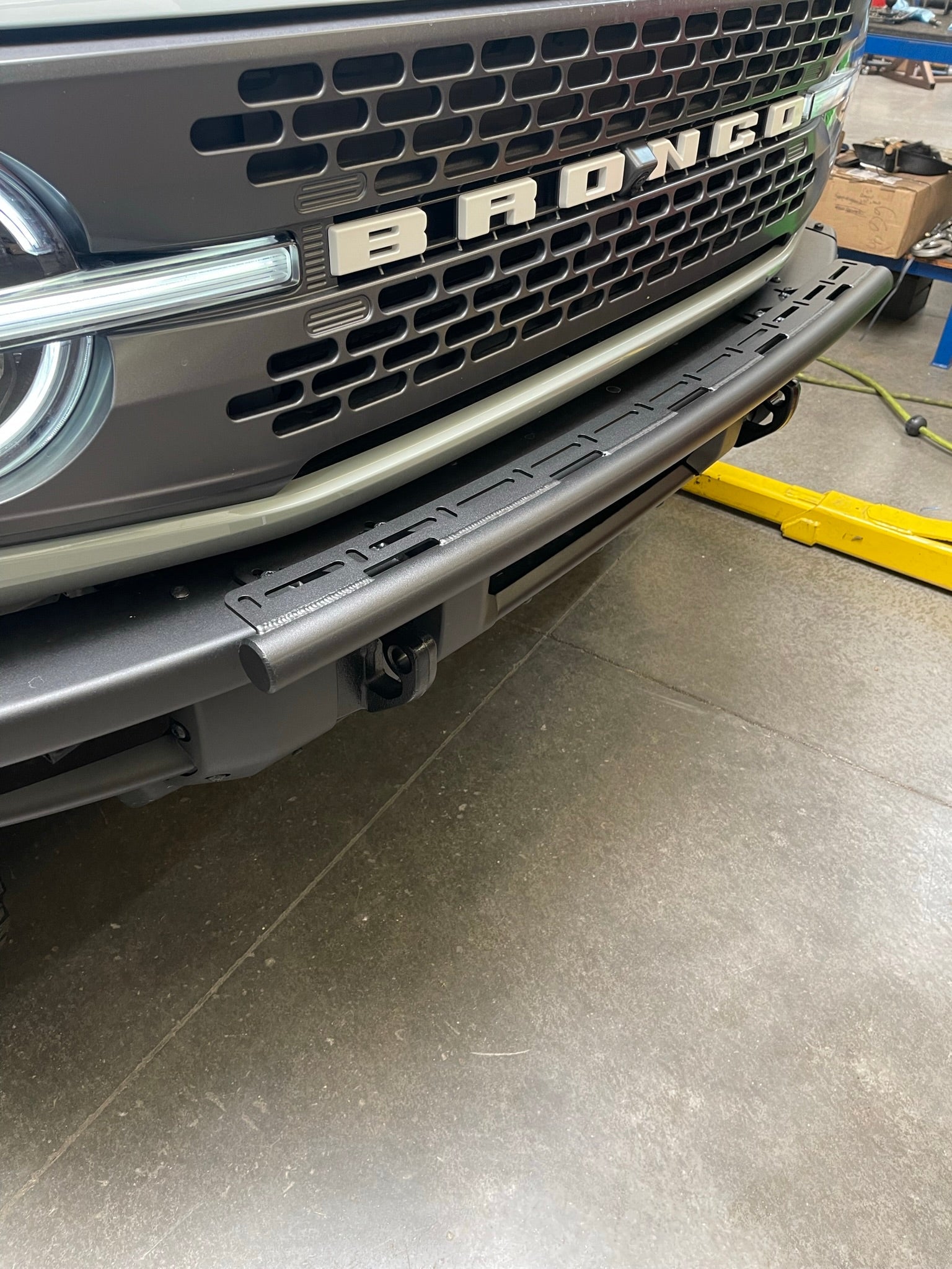 Foutz Motorsports Front Light Mount Kit for Stock Front Bumper 2021-2026 Ford Bronco