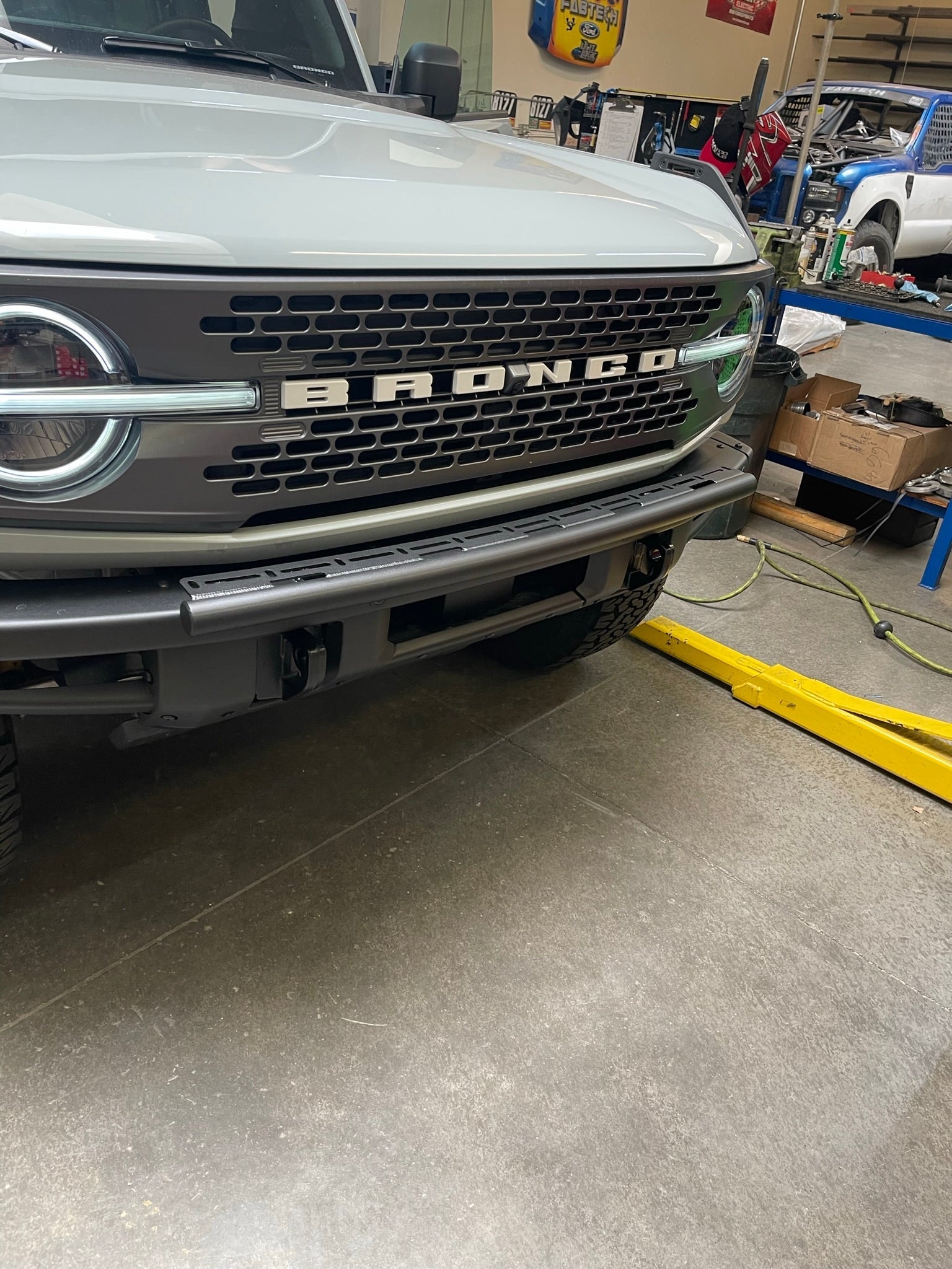 Foutz Motorsports Front Light Mount Kit for Stock Bumper 2022-2026 Ford Bronco Raptor