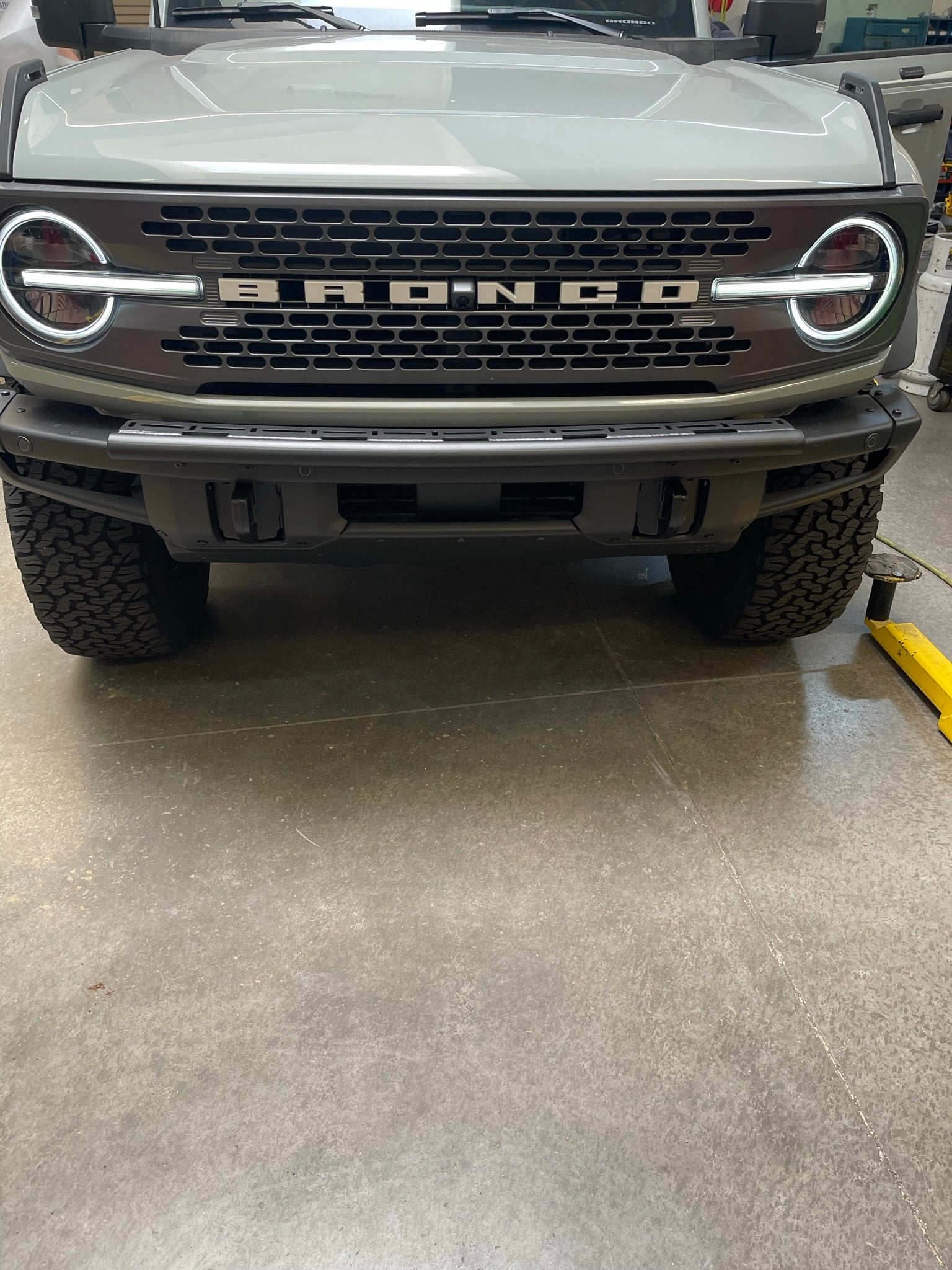 Foutz Motorsports Front Light Mount Kit for Stock Front Bumper 2021-2026 Ford Bronco