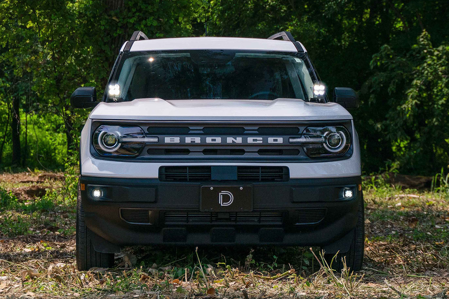 Diode Dynamics SS3 LED Ditch Light Kit for 2021+ Ford Bronco Sport Sport White Combo