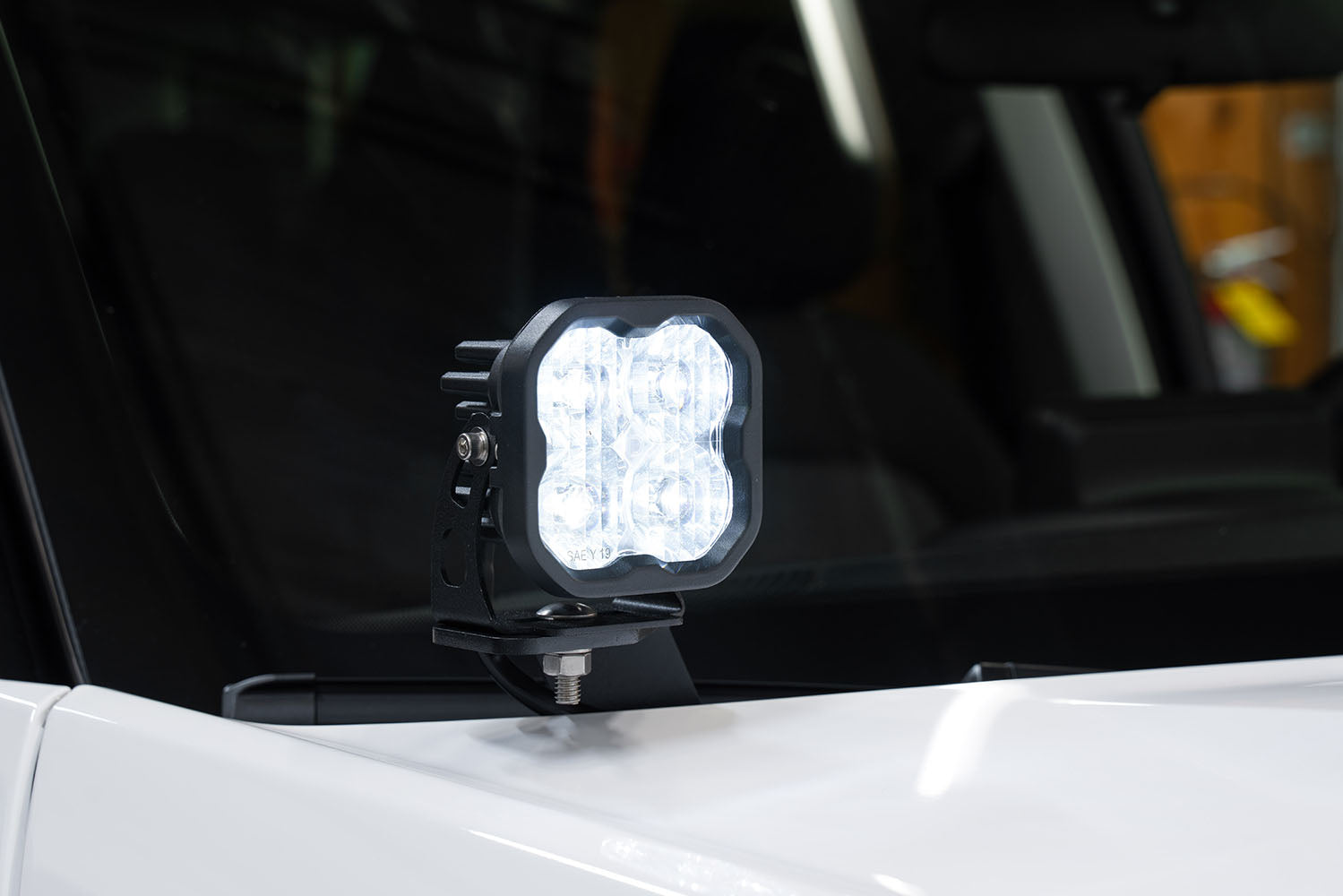 Diode Dynamics SS3 LED Ditch Light Kit for 2021+ Ford Bronco Sport Pro White Combo