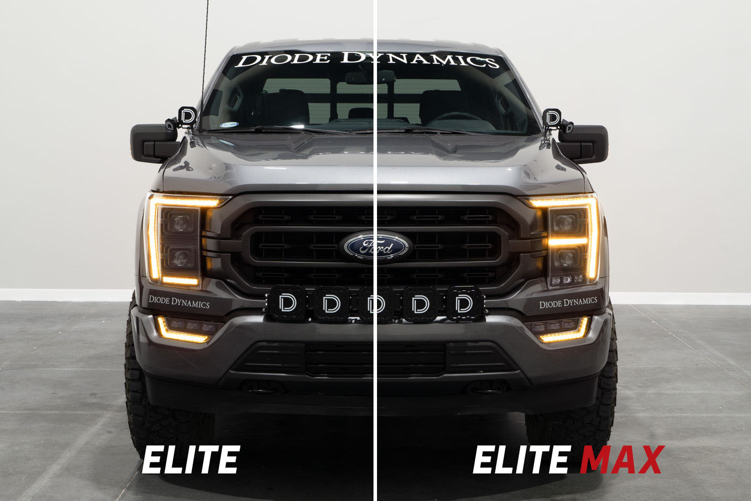 Diode Dynamics Elite Max LED Headlights for 2021-2023 Ford F-150 w/ Projector Headlamps