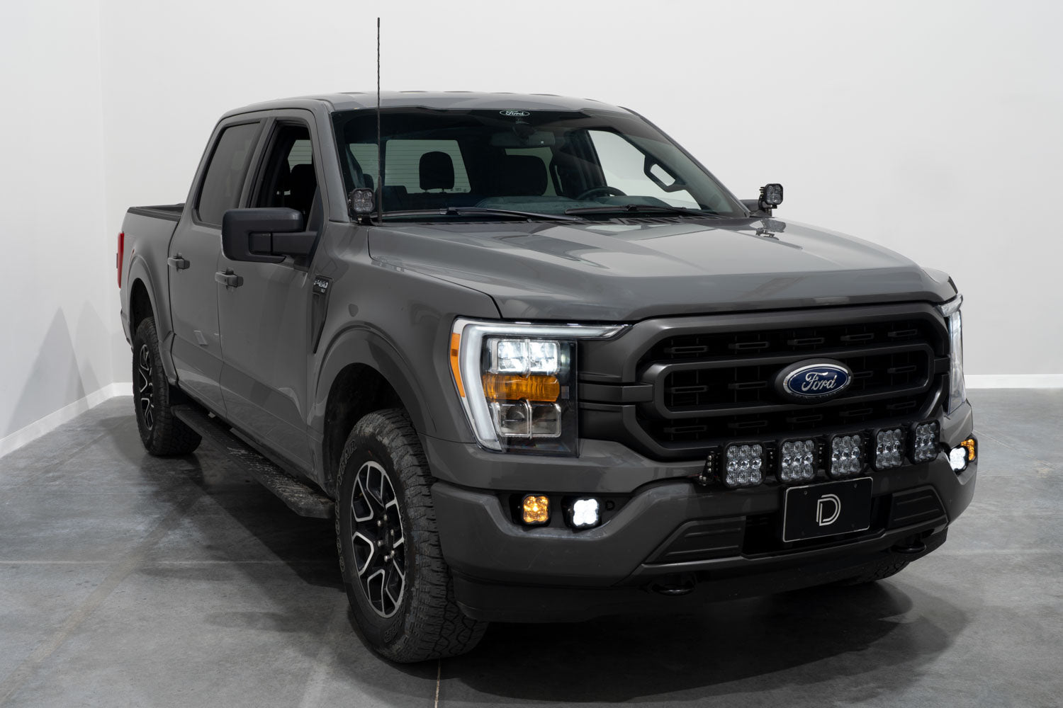 Diode Dynamics SS3 LED Fog Pocket Kit for 2021-2023 Ford F-150 White Pro