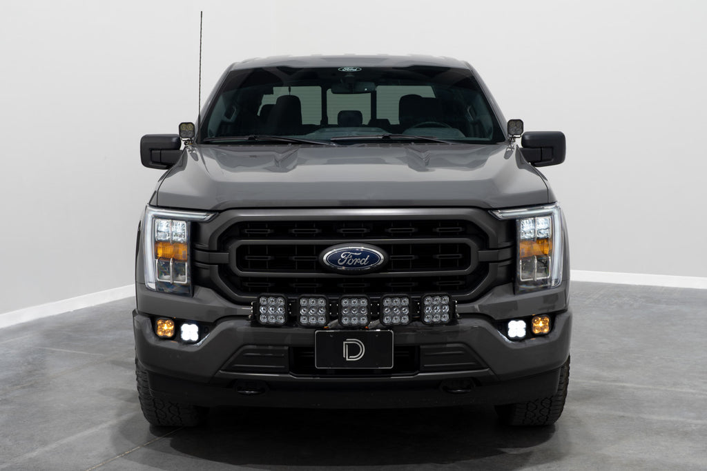 Diode Dynamics SS3 LED Fog Pocket Kit for 2021-2023 Ford F-150 Yellow Max