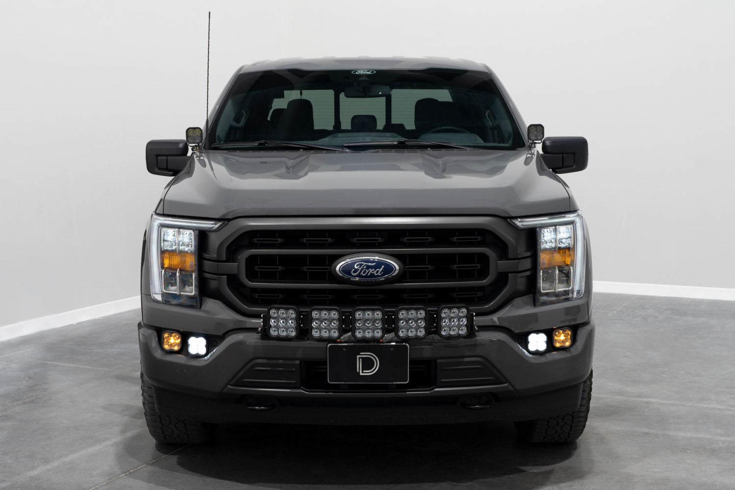Diode Dynamics SS3 LED Fog Pocket Kit for 2021-2023 Ford F-150 Yellow Max