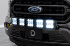 Diode Dynamics SS5 Grille CrossLink Lightbar Kit for 2021-2023 Ford F-150 Pro White Combo