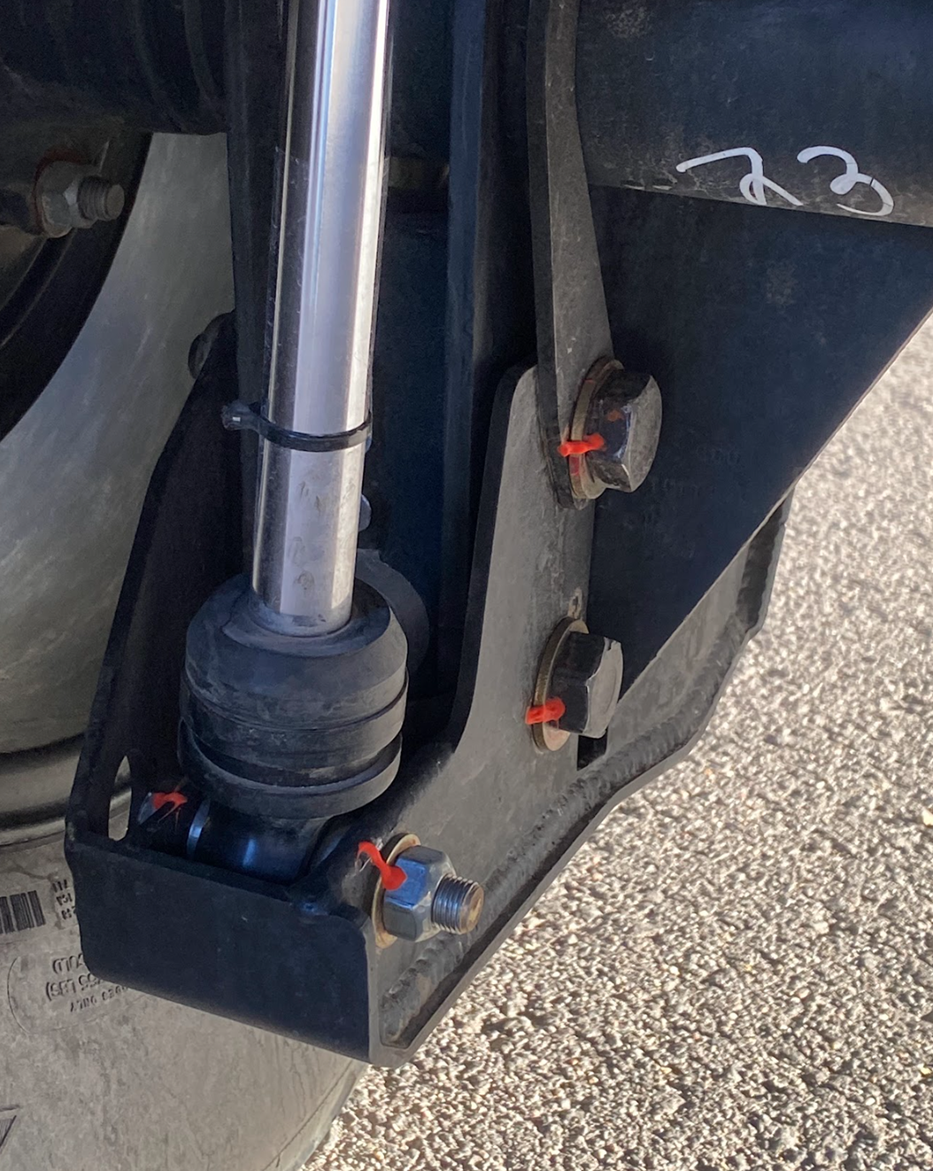 Foutz Motorsports Rear Mid-Travel with Shock Mount & Bump Stop Kit 2022-2026 Ford Bronco Raptor