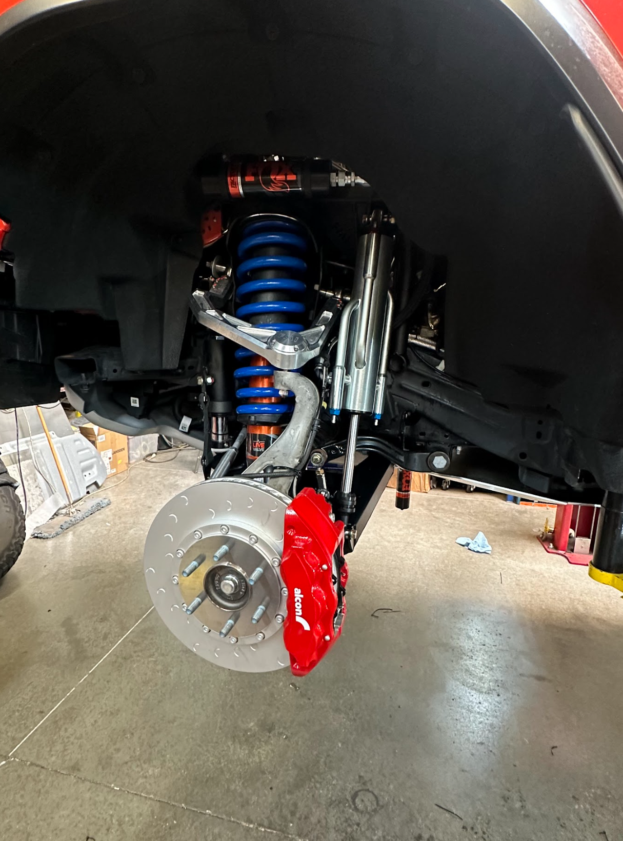 Foutz Motorsports Mid Travel Front Suspension Kit 2022-2026 Ford Bronco Raptor