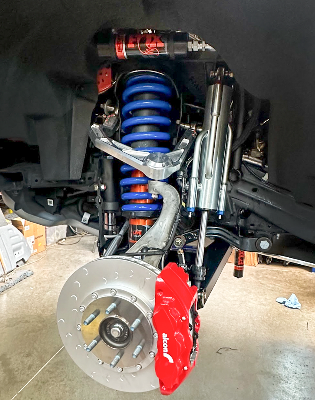 Foutz Motorsports Mid Travel Front Suspension Kit 2022-2026 Ford Bronco Raptor