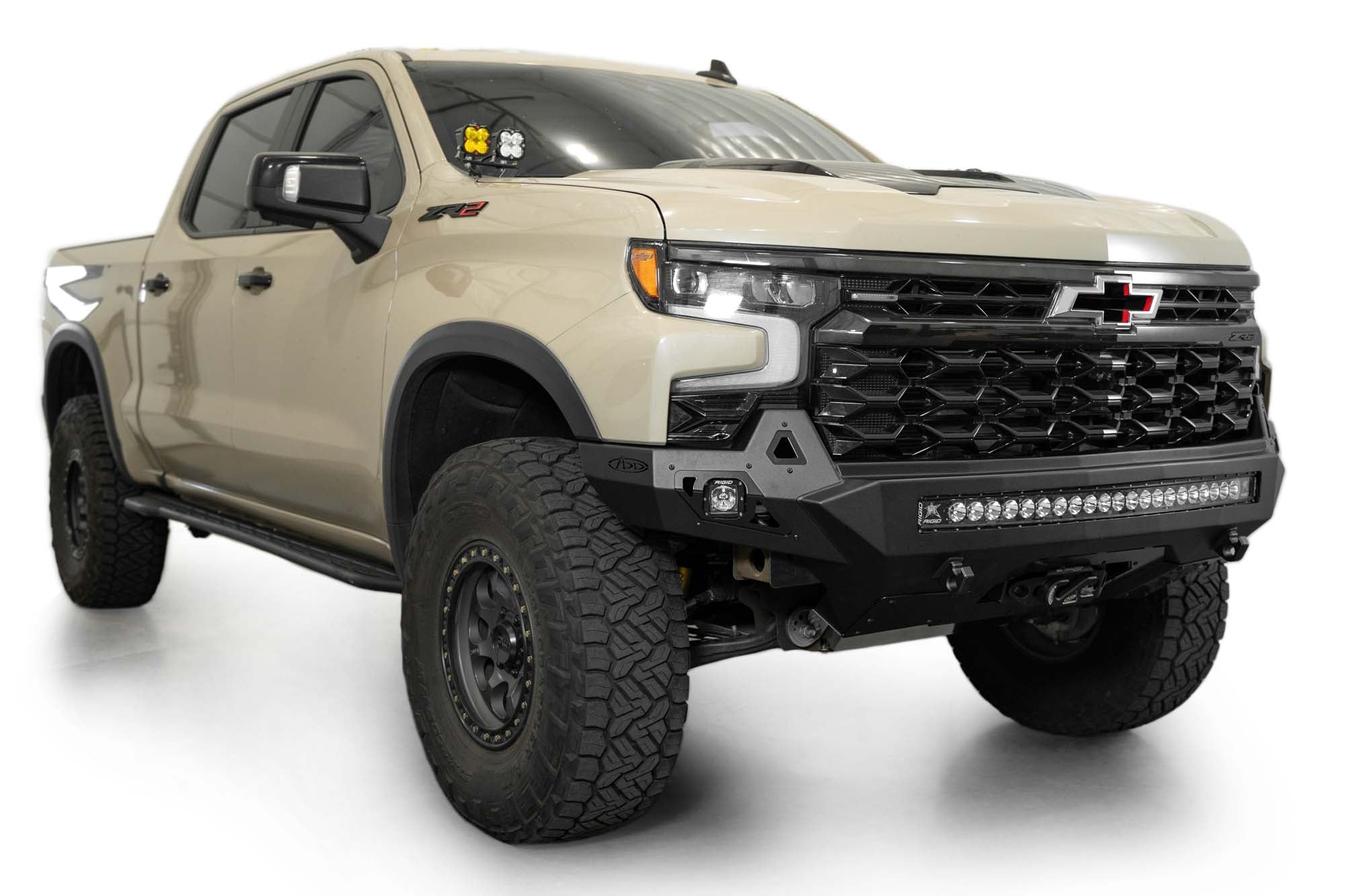 2022+ Chevrolet Silverado 1500 ZR2 Stealth Fighter Front Bumper - Apollo Off-Road