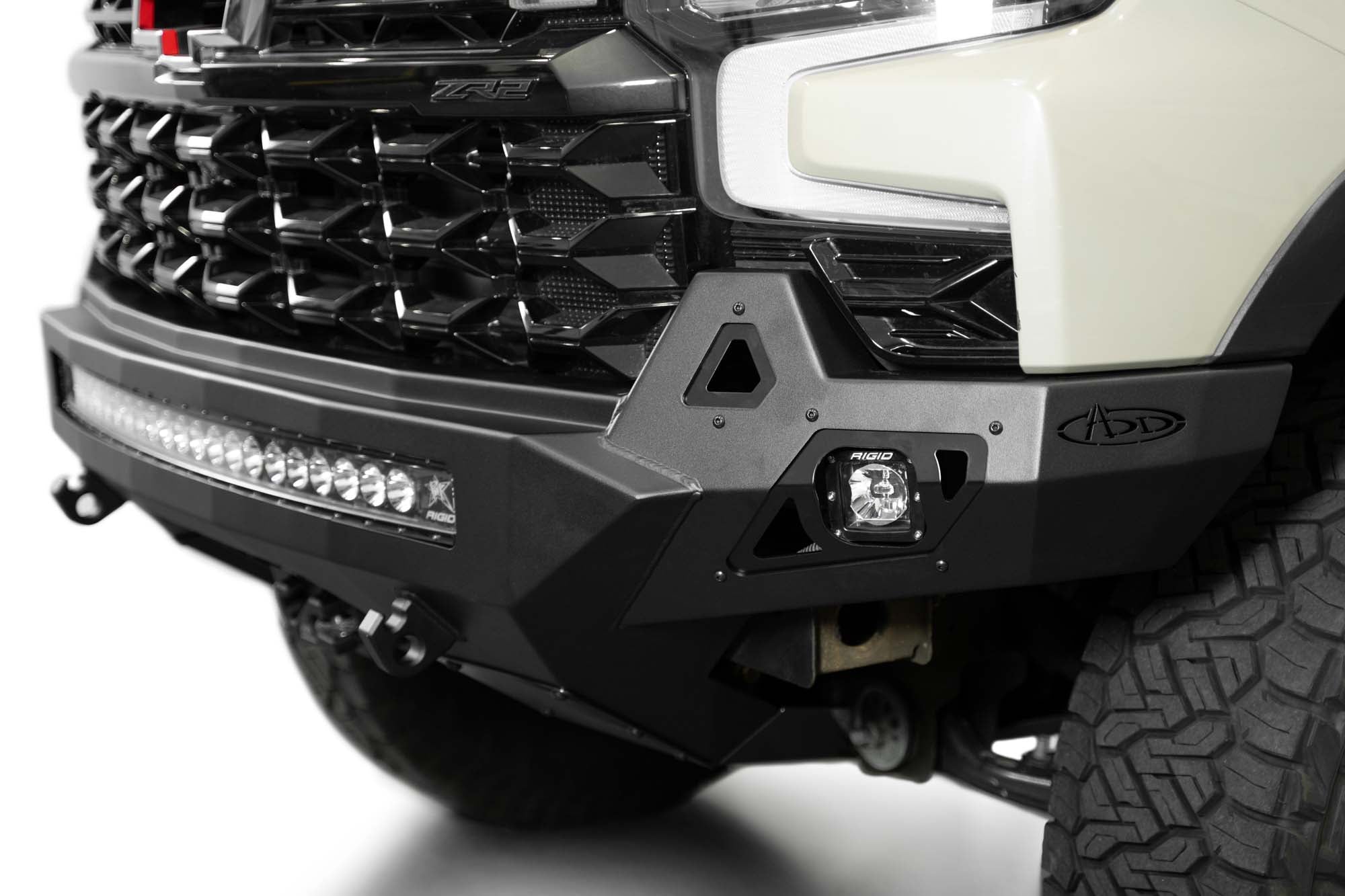 2022+ Chevrolet Silverado 1500 ZR2 Stealth Fighter Front Bumper - Apollo Off-Road