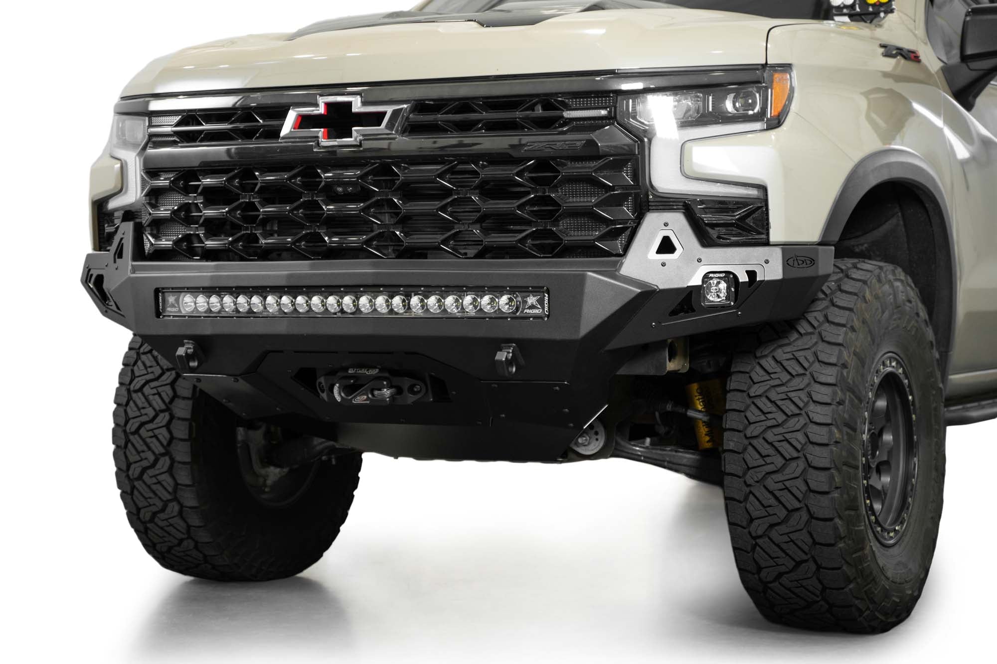 2022+ Chevrolet Silverado 1500 ZR2 Stealth Fighter Front Bumper - Apollo Off-Road