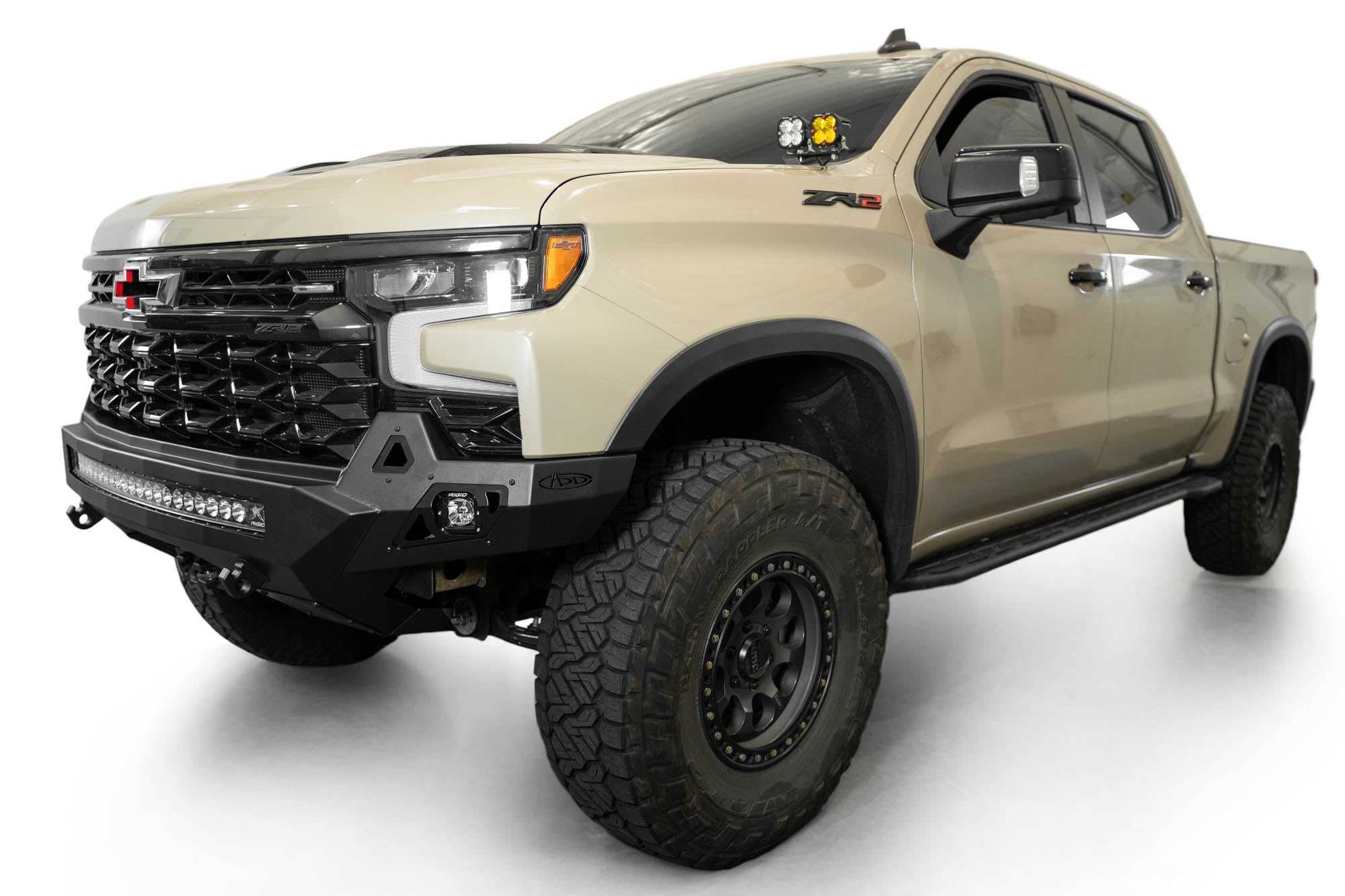 2022+ Chevrolet Silverado 1500 ZR2 Stealth Fighter Front Bumper - Apollo Off-Road