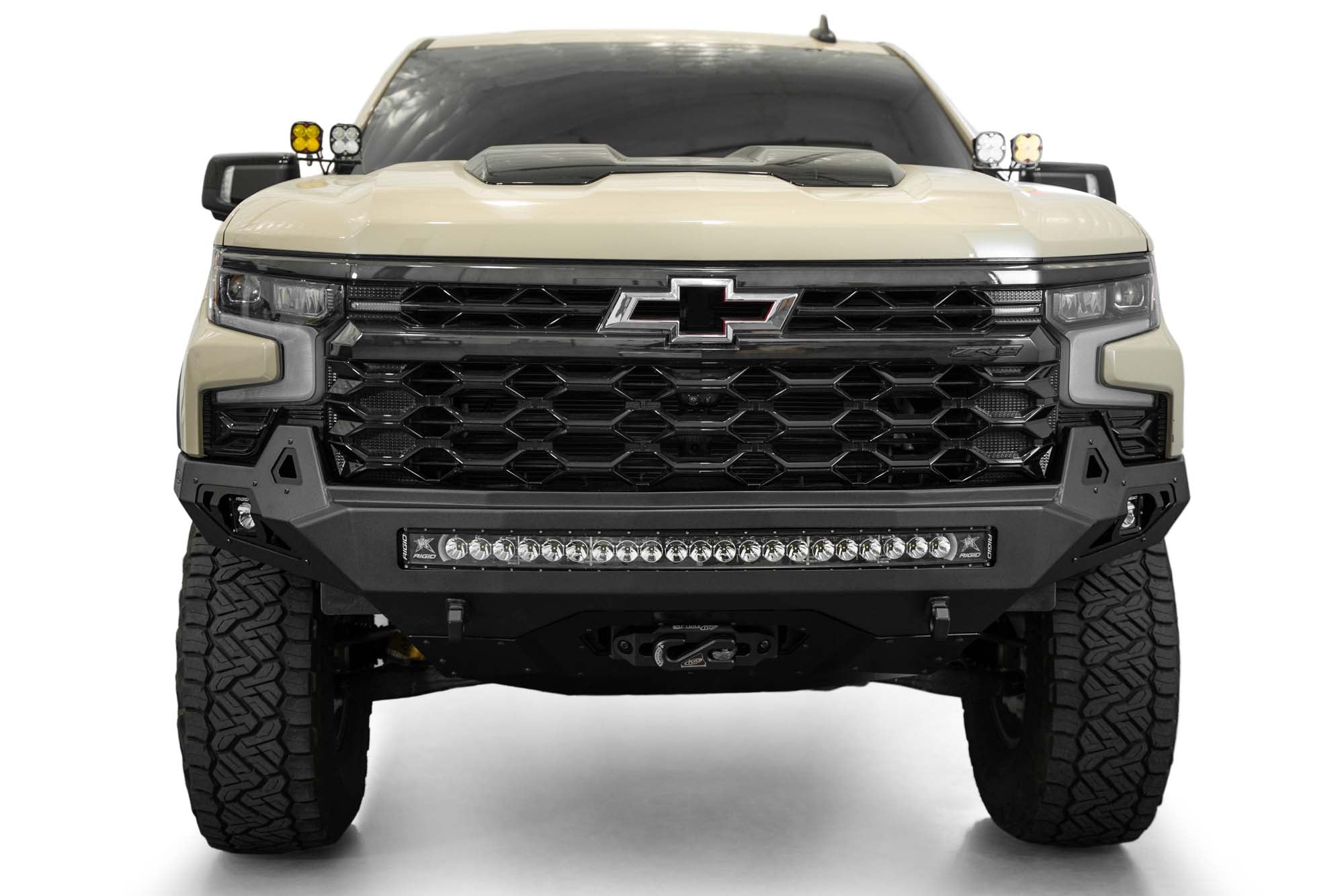 2022+ Chevrolet Silverado 1500 ZR2 Stealth Fighter Front Bumper - Apollo Off-Road