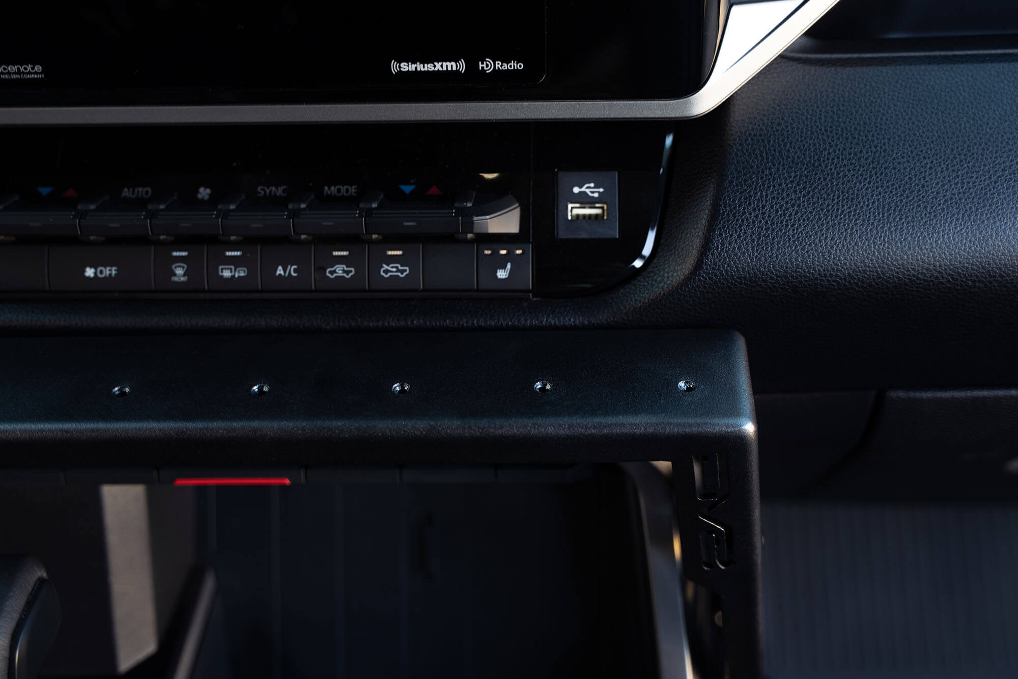 2022+ Toyota Tundra and 2023+ Sequoia Center Console Molle Panels and Device Bridge - Apollo Off-Road