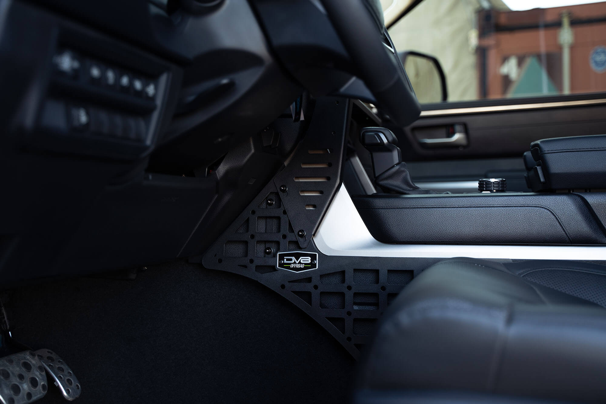 2022+ Toyota Tundra and 2023+ Sequoia Center Console Molle Panels and Device Bridge - Apollo Off-Road