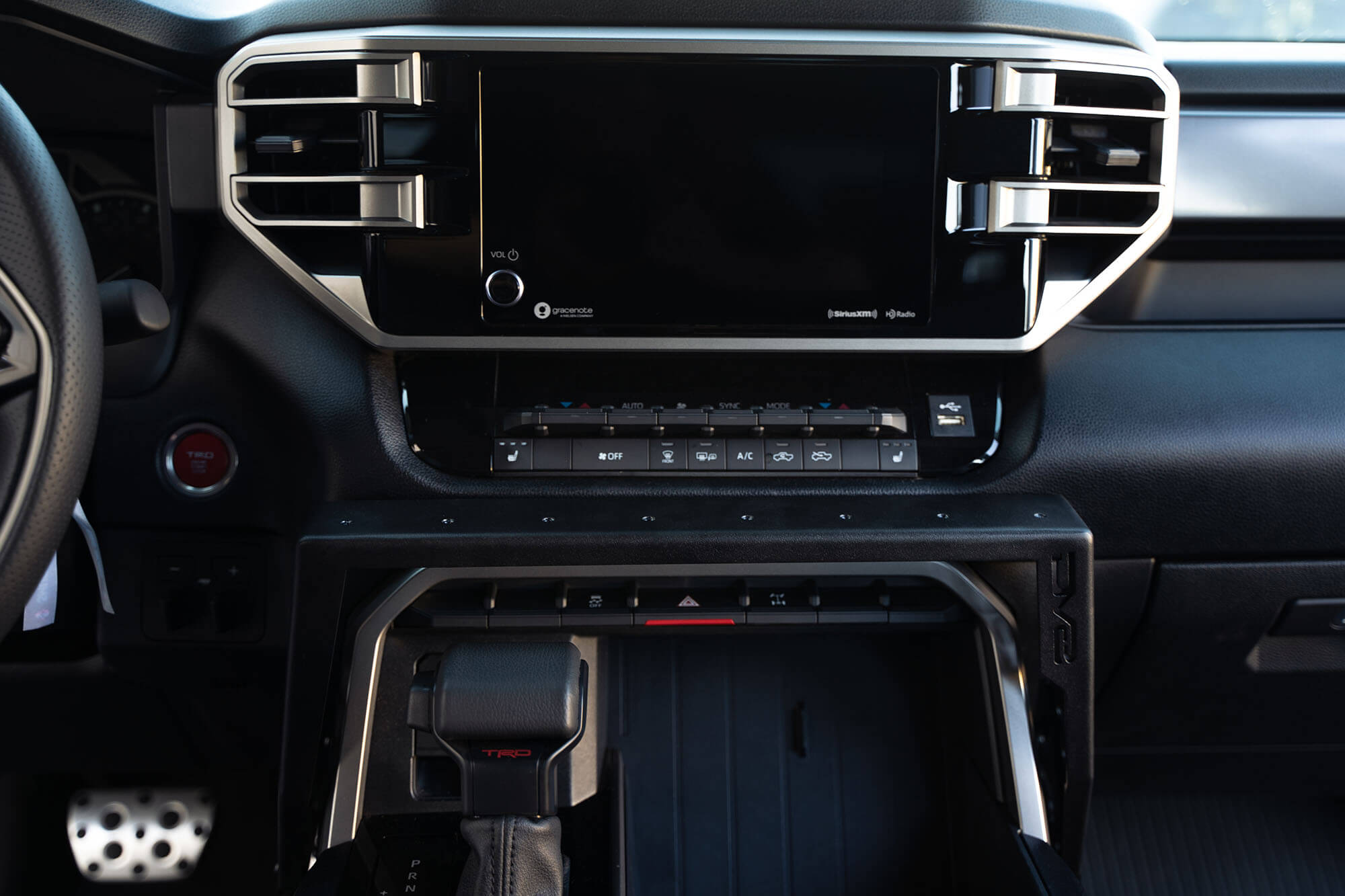 2022+ Toyota Tundra and 2023+ Sequoia Center Console Molle Panels and Device Bridge - Apollo Off-Road