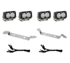2022+ Toyota Tundra S2 Sport OEM Fog Light Replacement Kit (Wide Cornering; Clear) - Apollo Off-Road