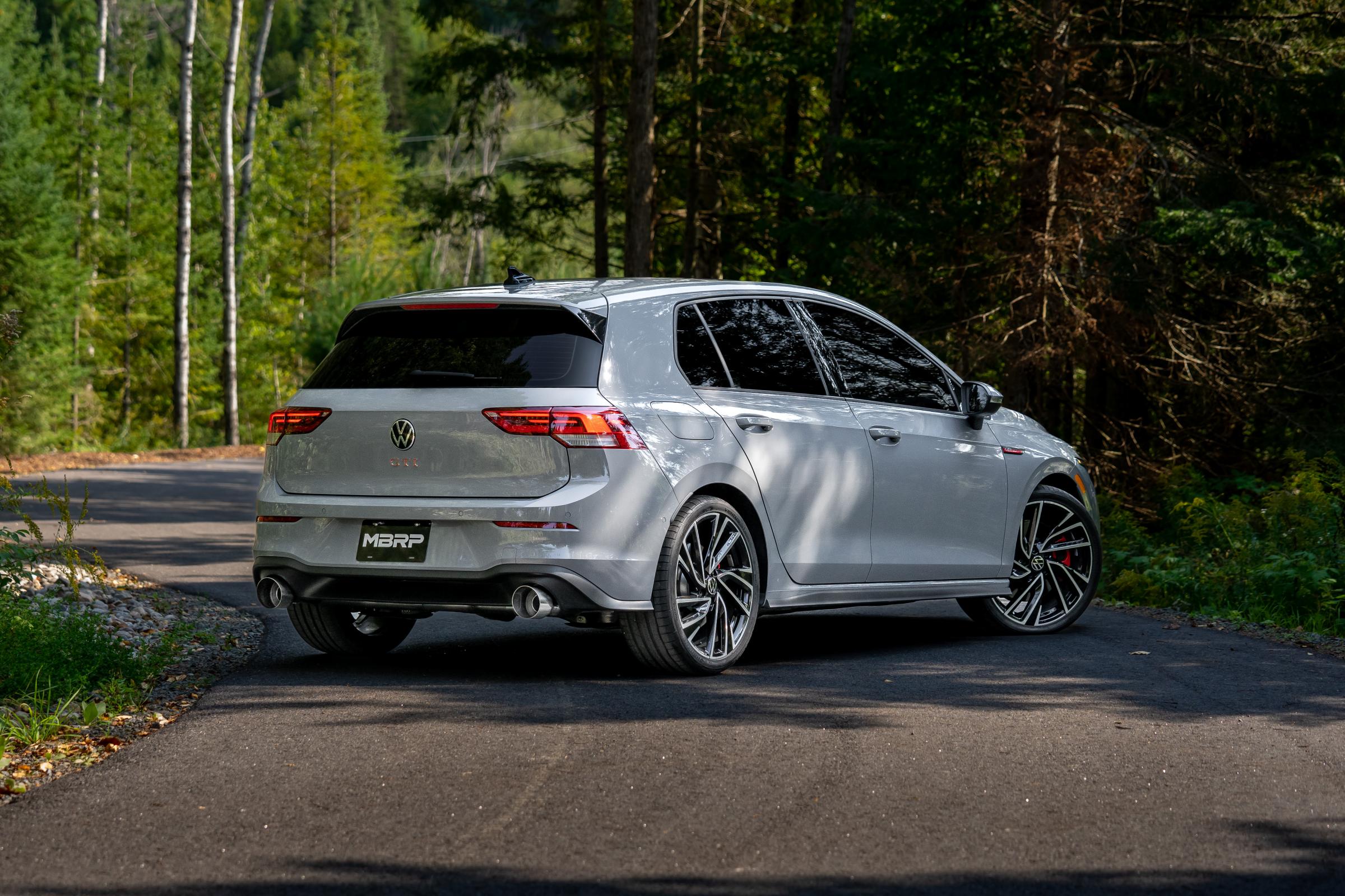 2022-Up Volkswagen Golf GTI MK8 T304 Stainless Steel 3 Inch Cat-Back 2.5 Inch Dual Split Rear - Apollo Off-Road