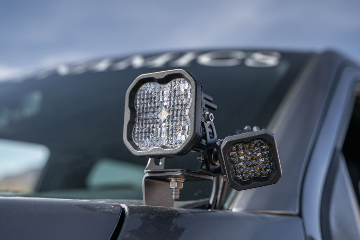 Diode Dynamics Stage Series Backlit Ditch Light Kit for 2021-2026 Ford F-150 SS3 Pro White Combo