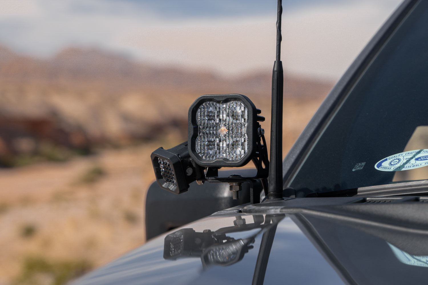 Diode Dynamics Stage Series Backlit Ditch Light Kit for 2021-2026 Ford F-150 SS3 Pro White Combo