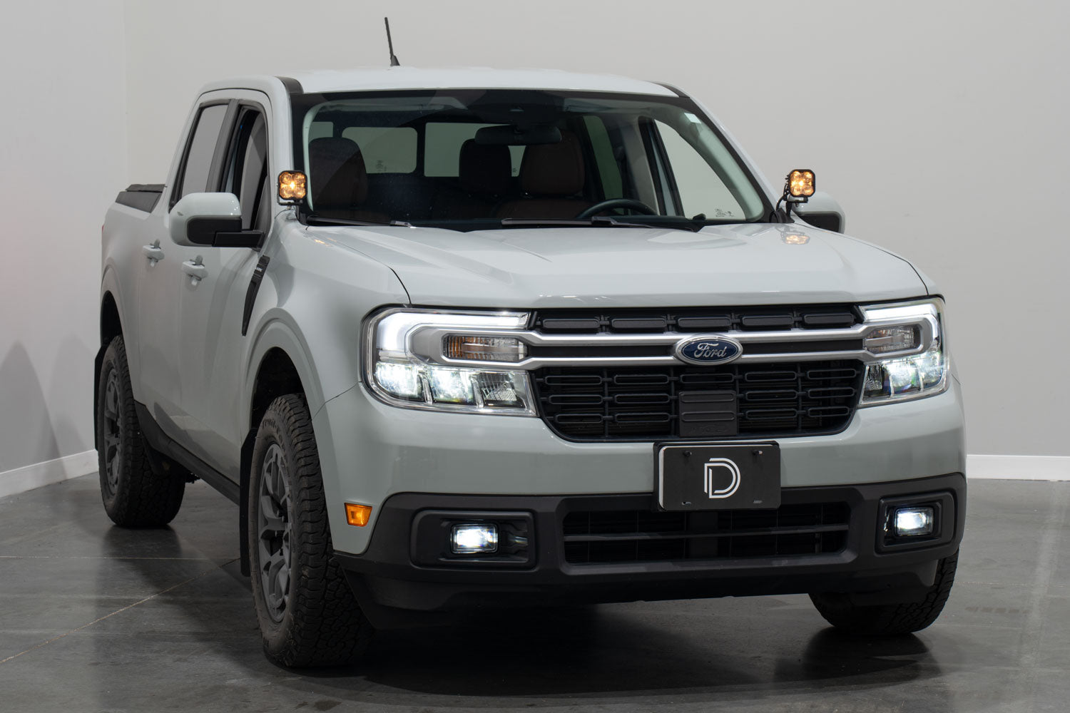 Diode Dynamics Elite Series Add-On LED Fog Light Kit for 2022+ Ford Maverick Yellow