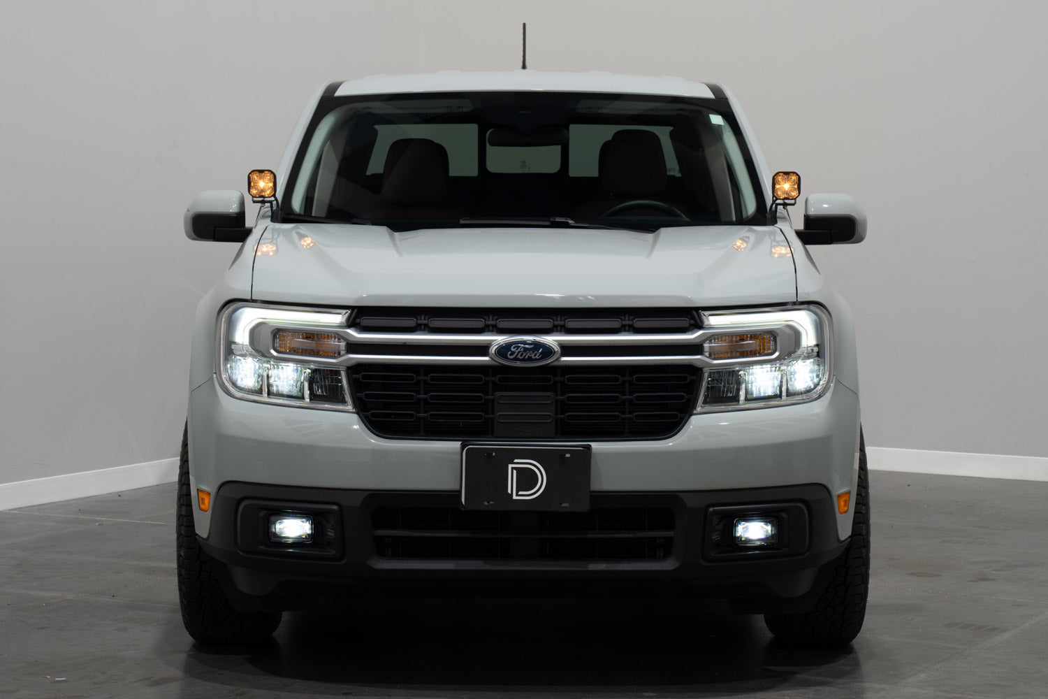 Diode Dynamics Elite Series Add-On LED Fog Light Kit for 2022+ Ford Maverick Yellow